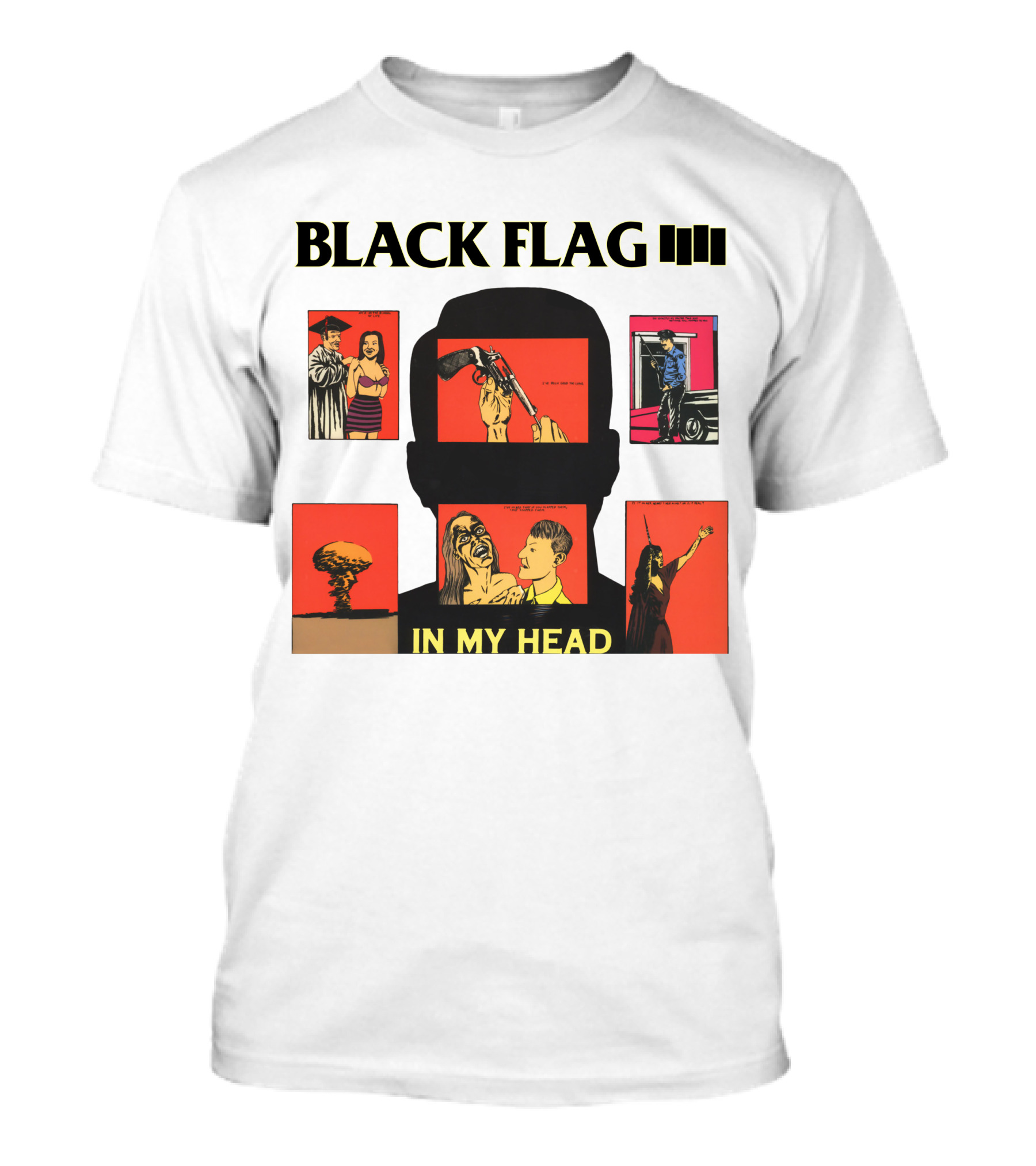 Black Flag In My Head T-Shirt