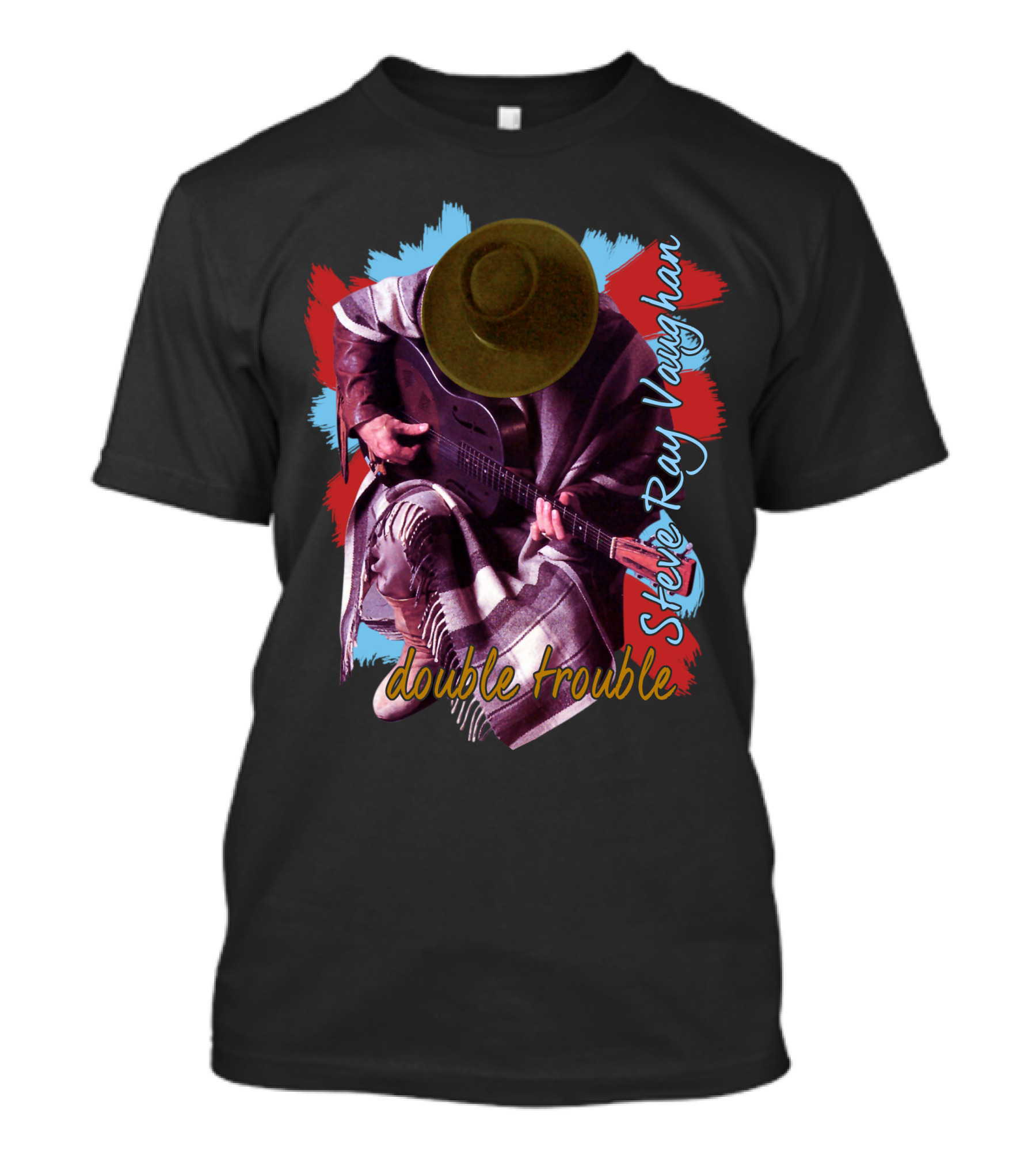 Stevie Ray Vaughan Double Trouble T-Shirt