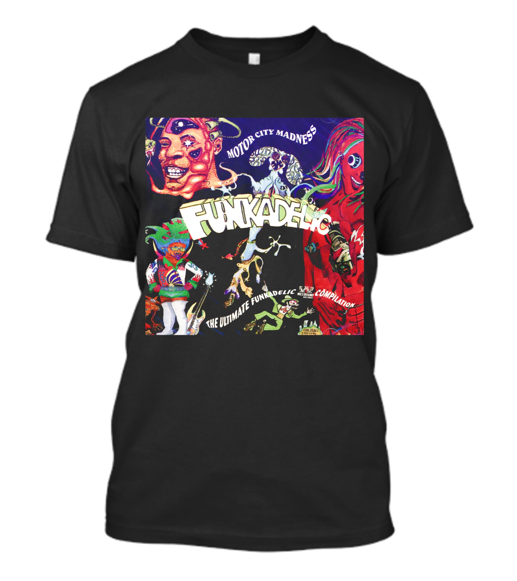 Funkadelic Motor City Madness The Ultimate Funkadelic Compilation T-Shirt