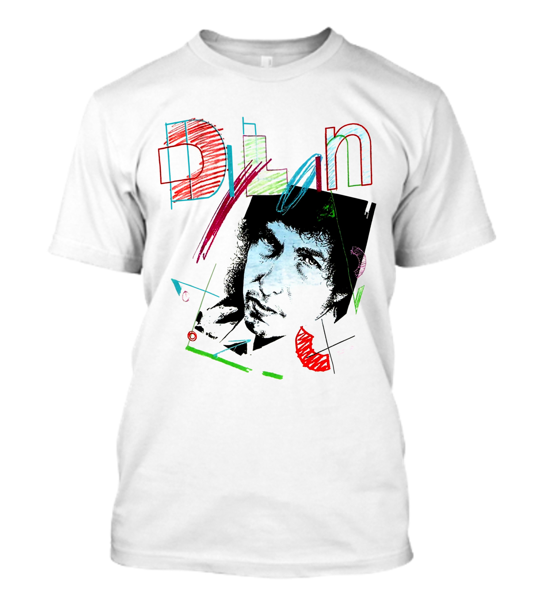 Dylan Bdl Portrait Sketch T-Shirt