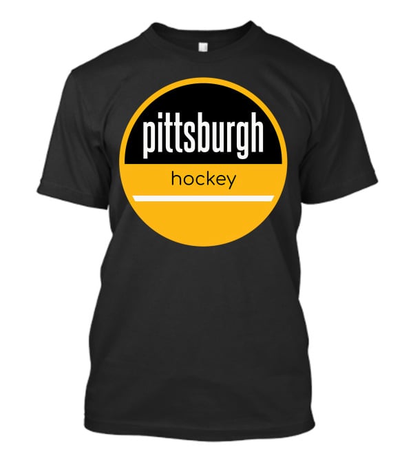 Pittsburgh Penguins Hockey Circle T-Shirt