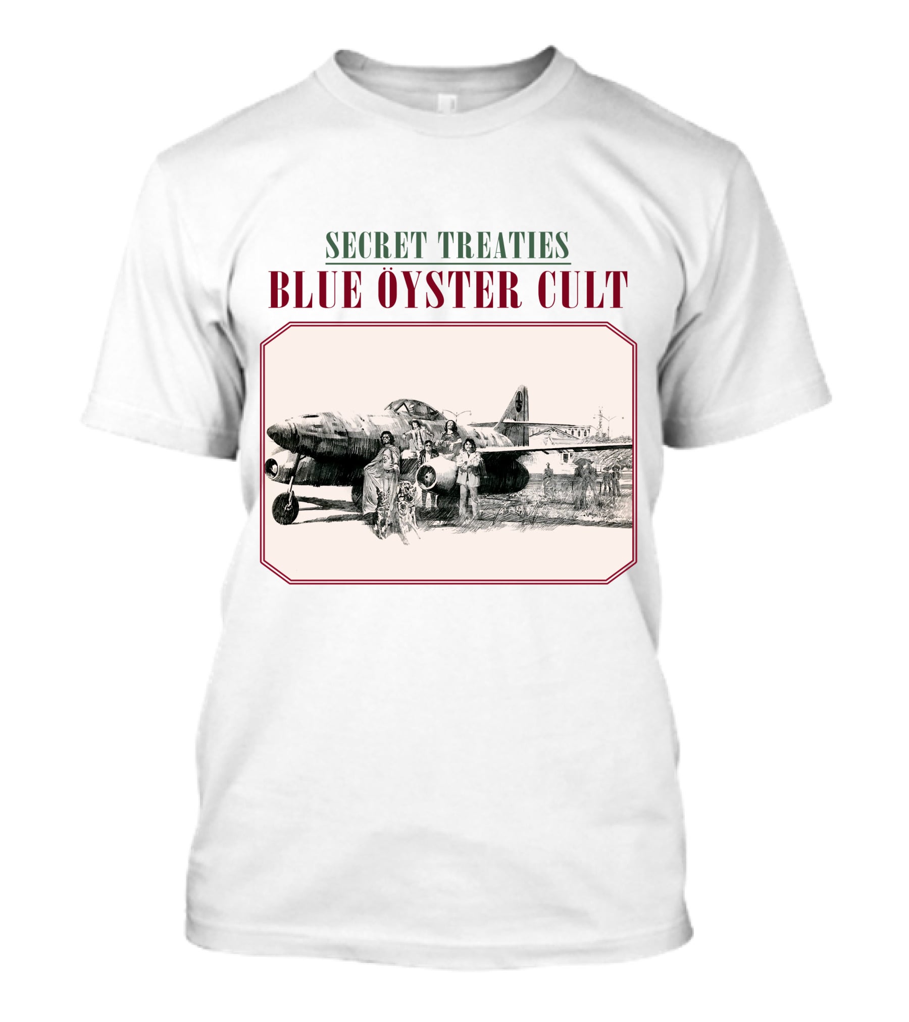 Secret Treaties Blue Öyster Cult T-Shirt