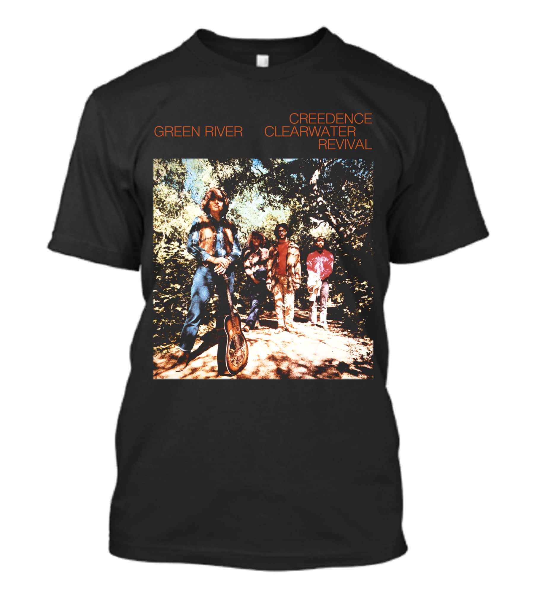 Green River Creedence Clearwater Revival Album Cover Photo T-Shirt