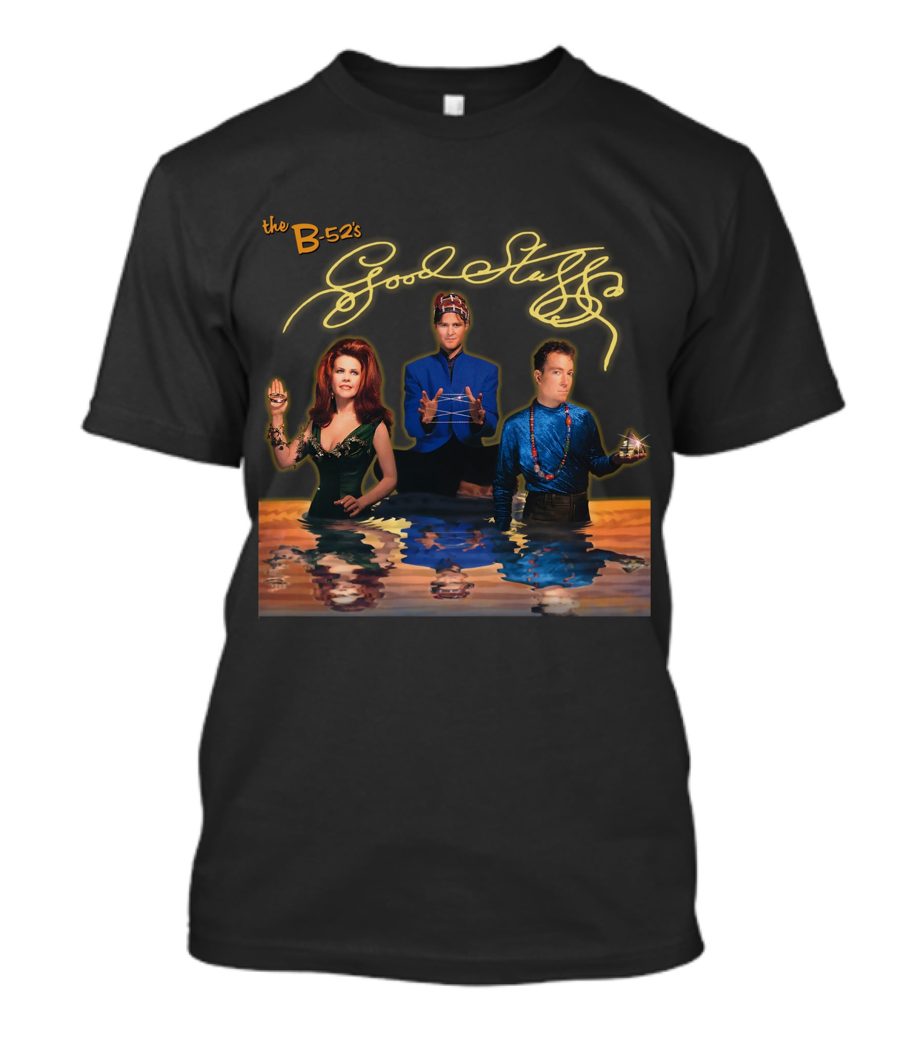 The B-52'S Good Stuff Album Cover Art Water Reflection T-Shirt