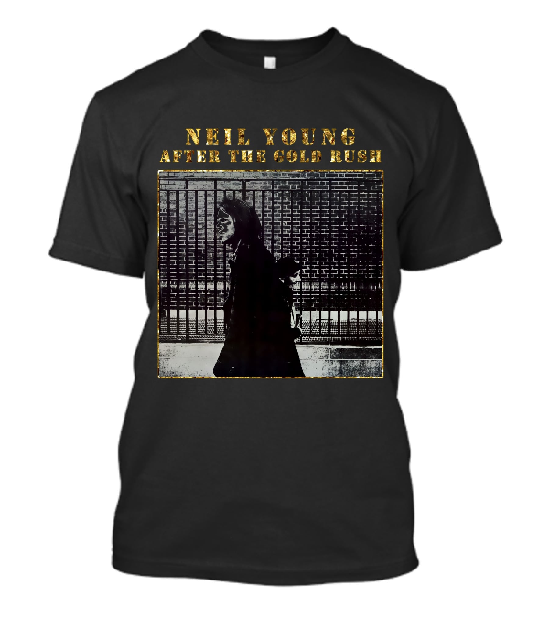 Neil Young After The Gold Rush Album Cover Artwork T-Shirt