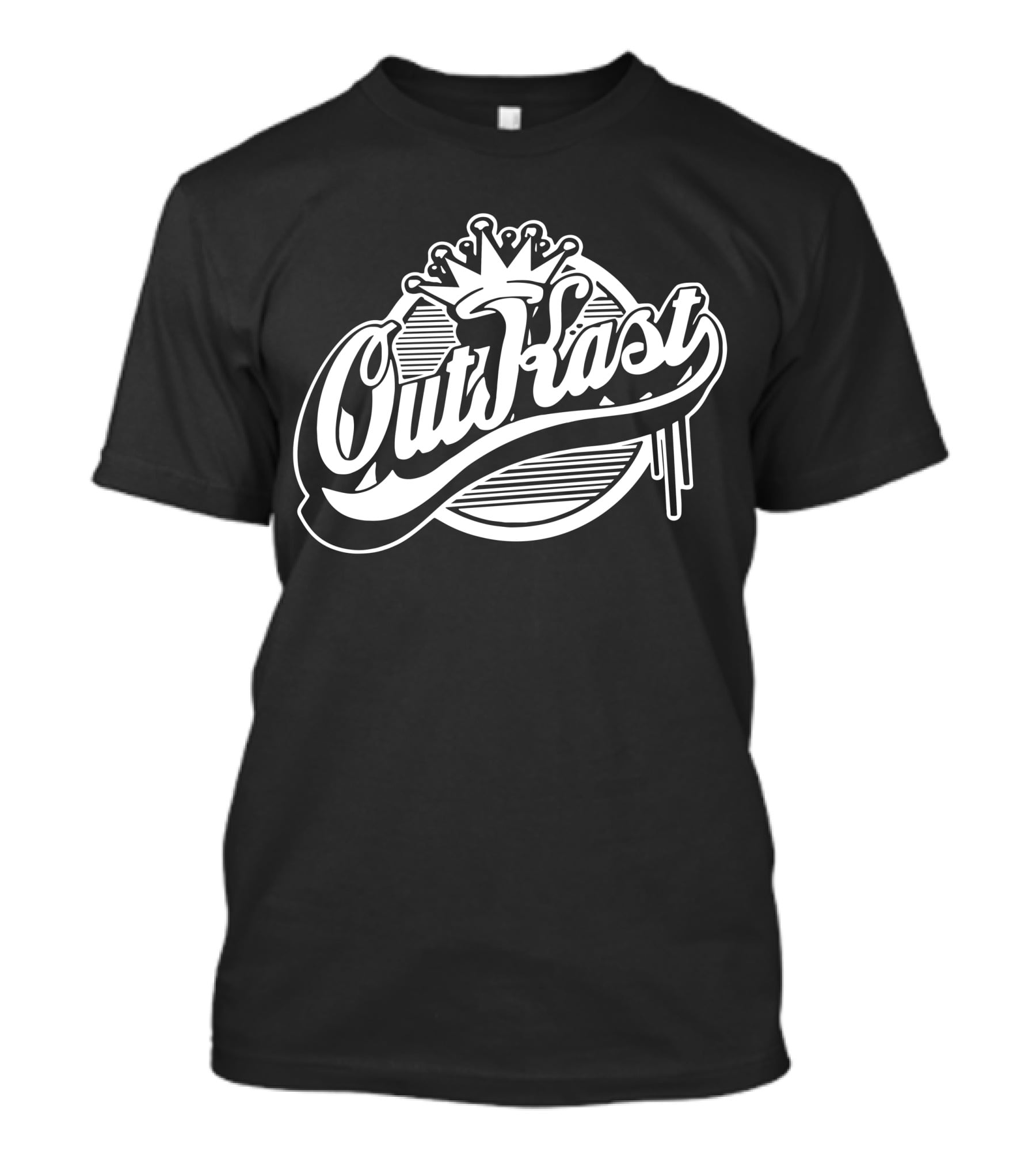 Outkast Retro Style Crowned T-Shirt