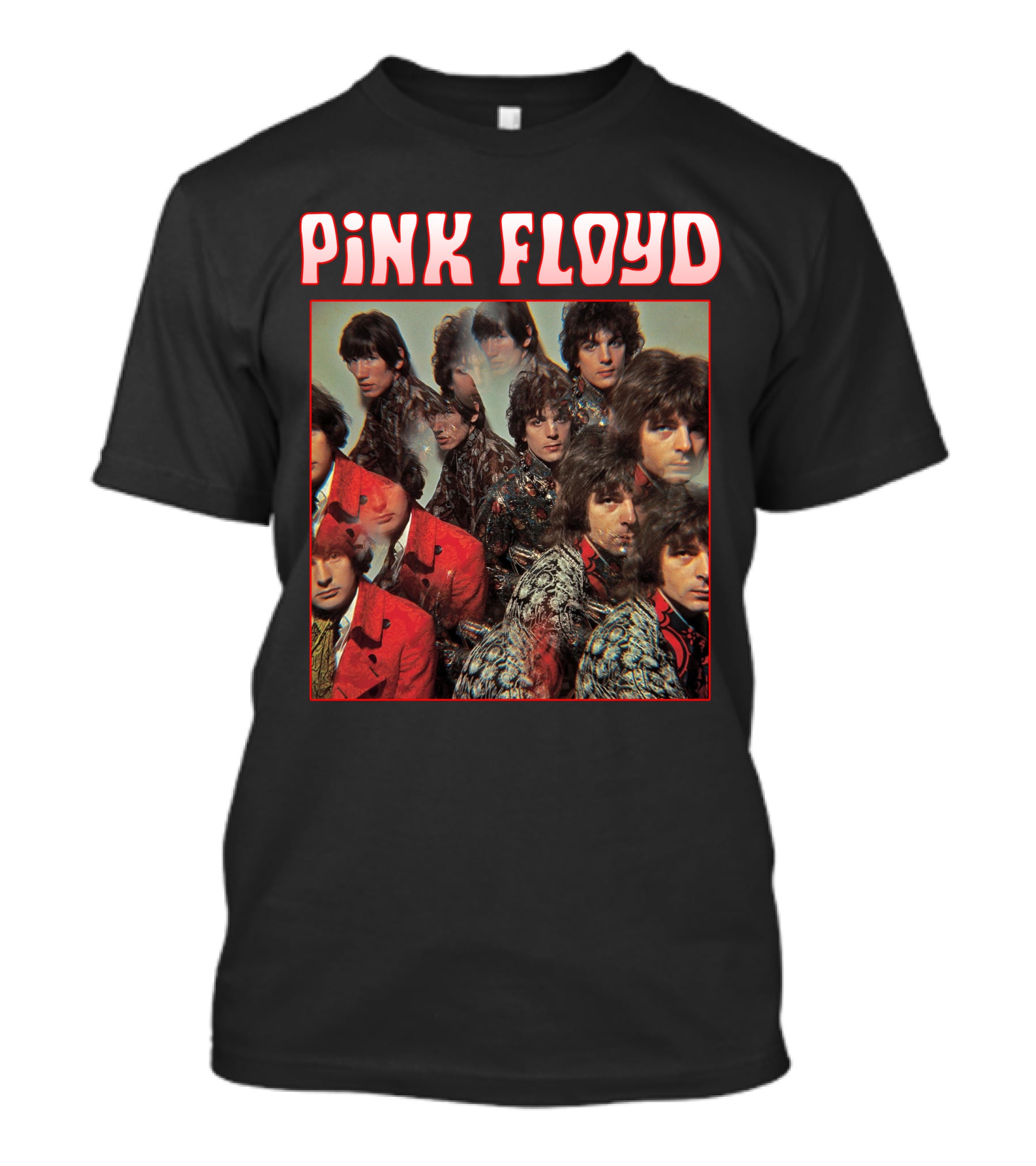 Pink Floyd Band Members Psychedelic T-Shirt