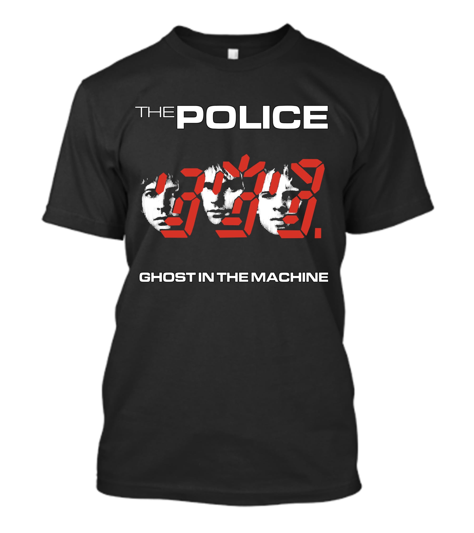 The Police Ghost In The Machine 1979 1980 1981 1982 1983 T-Shirt