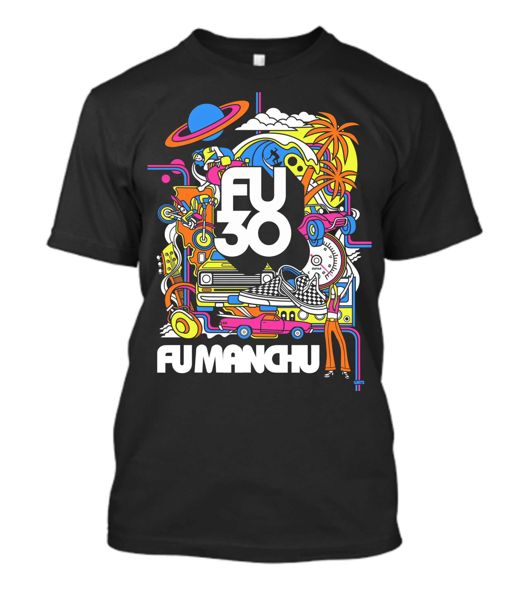 Fu30 Fu Manchu T-Shirt