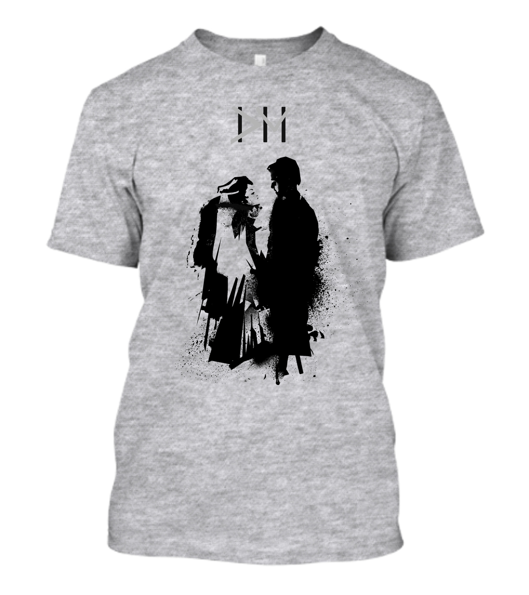 Dpm 44 Shadow Figures Silhouette Artwork T-Shirt