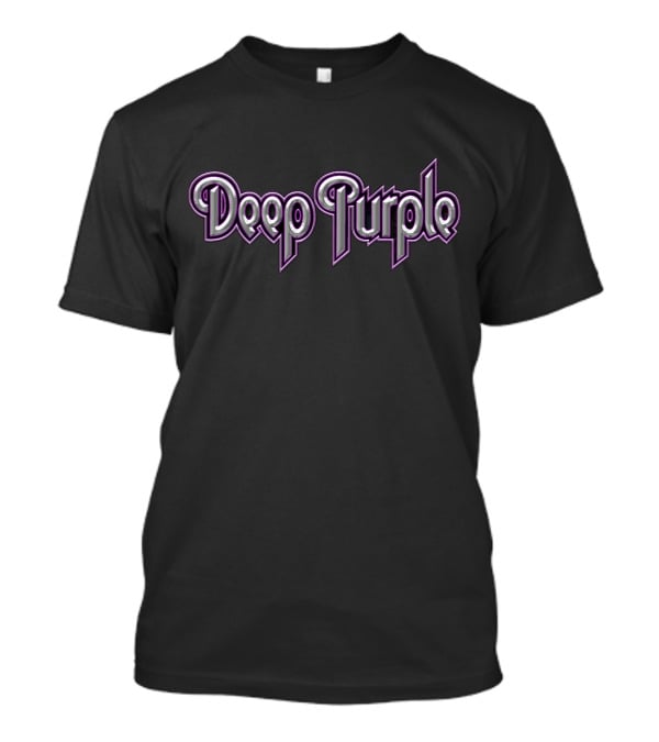 Deep Purple Logo Classic Rock Band T-Shirt