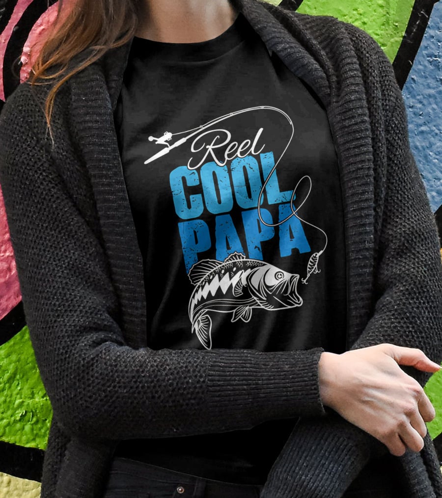 Reel Cool Papa Fishing T-Shirt