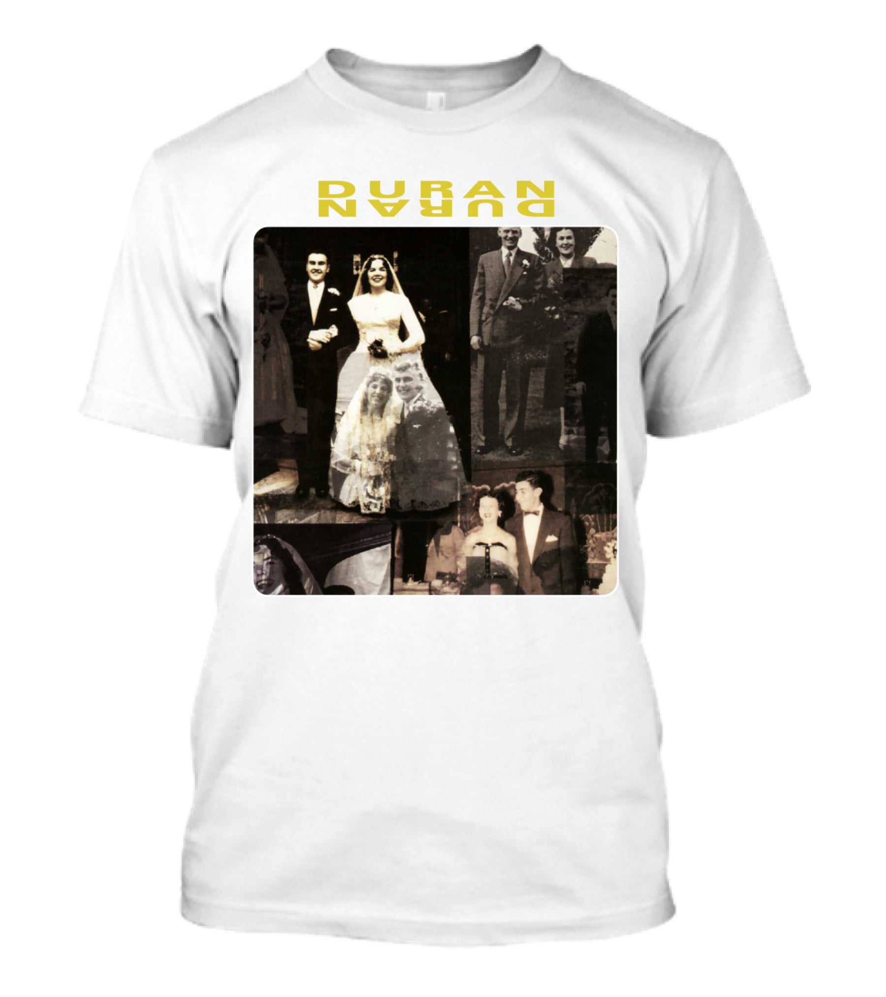 Duran Duran The Wedding Album Vintage Collage T-Shirt