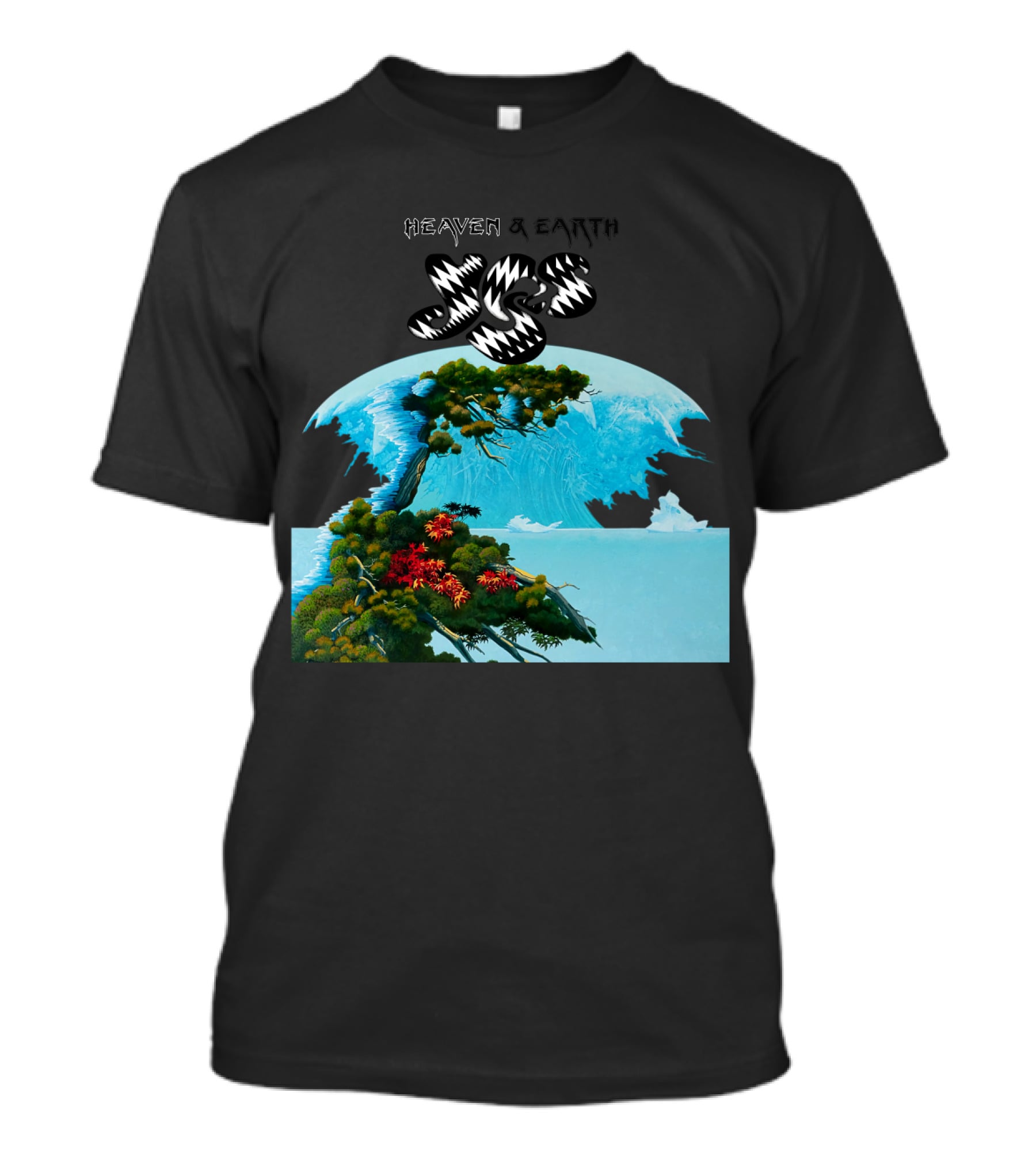 Yes Heaven And Earth Album Cover T-Shirt