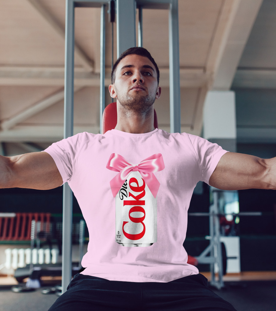 Pink Bow Diet Coke Can T-Shirt