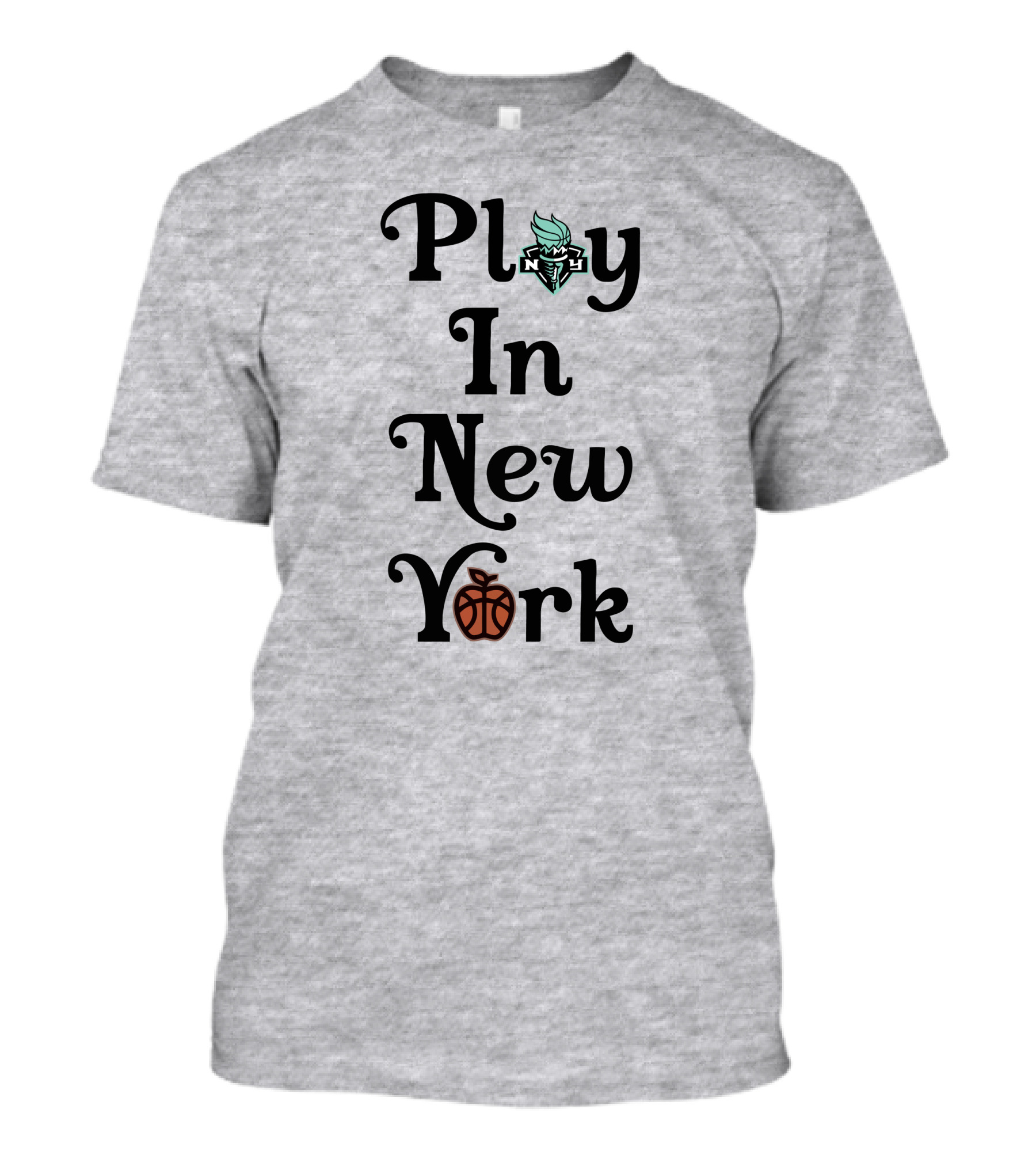 Play In New York Liberty Basketball Icon T-Shirt