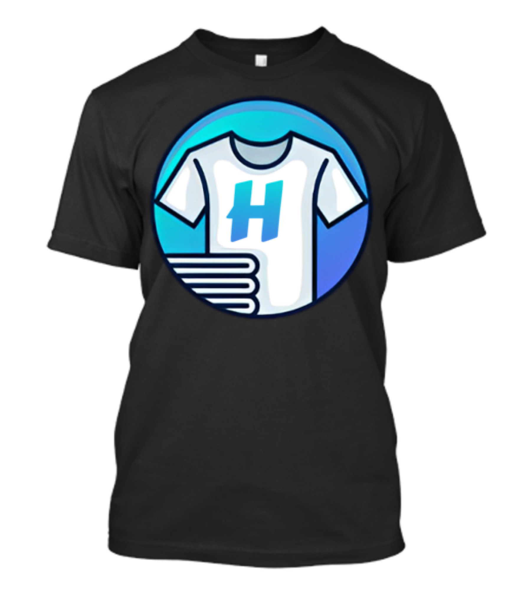 Hafrito H Logo On Shirt With Folded Laundry T-Shirt