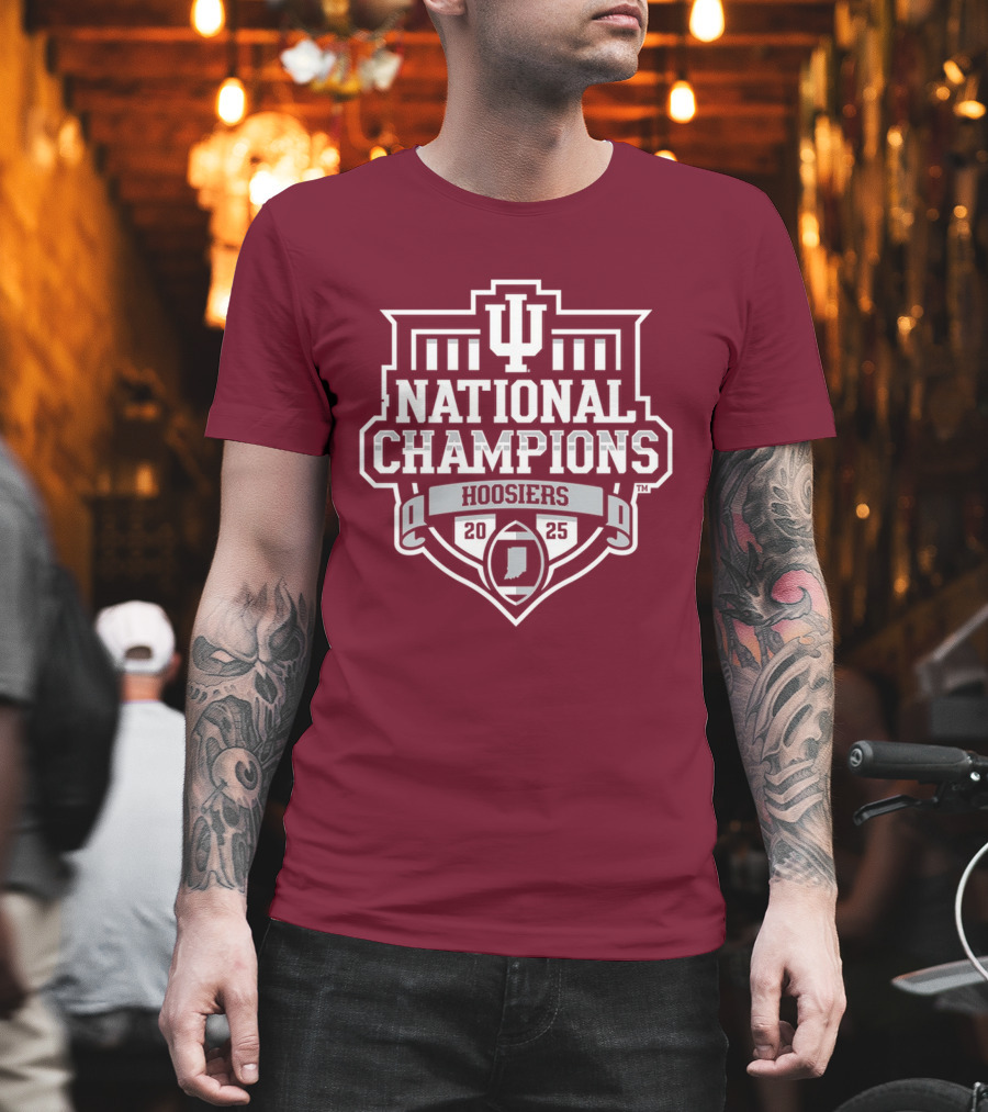 IU National Champions Indiana Hoosiers Football T-Shirt