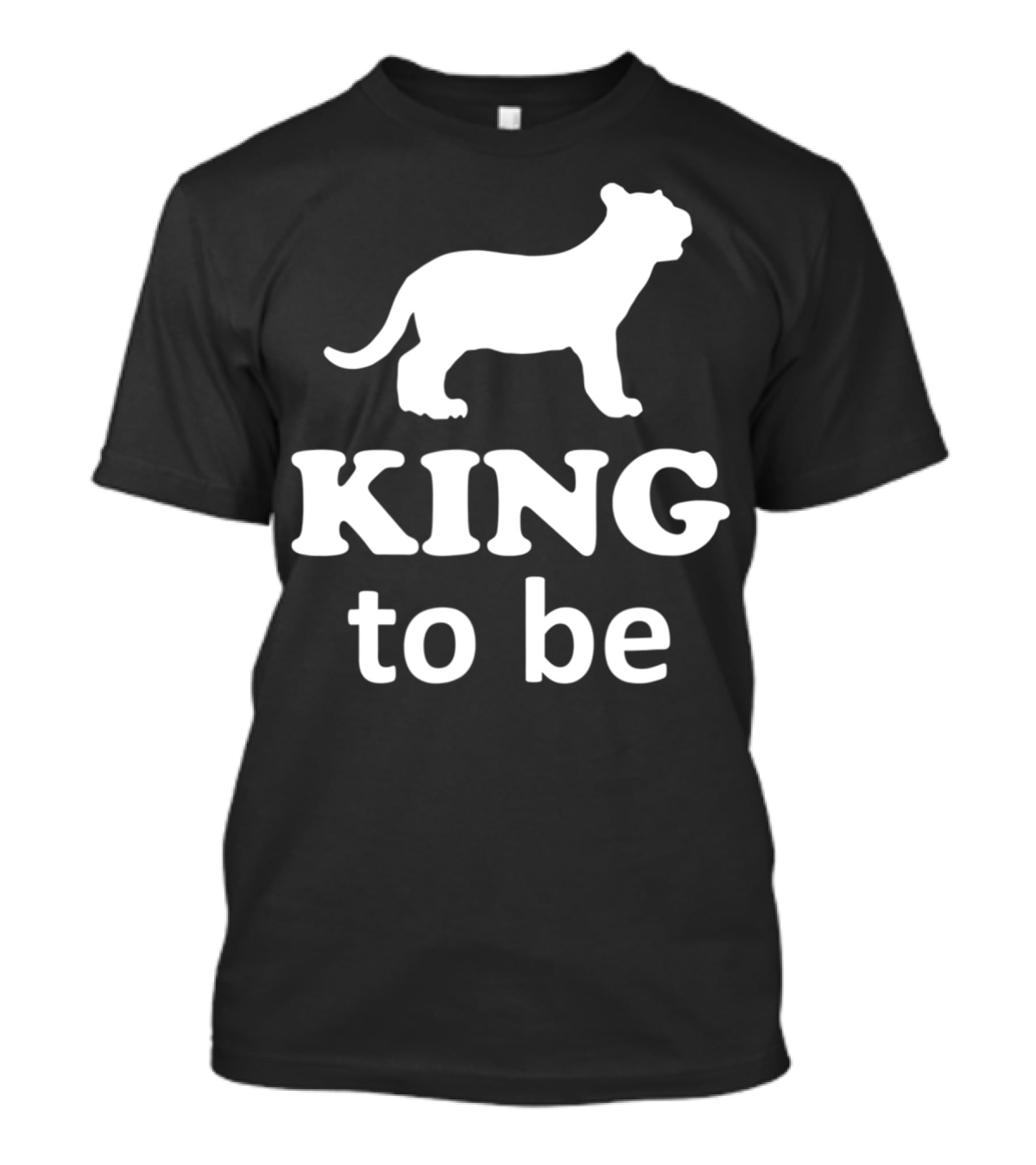 KING To Be Lion Matching Dad And Son King Prince T-Shirt