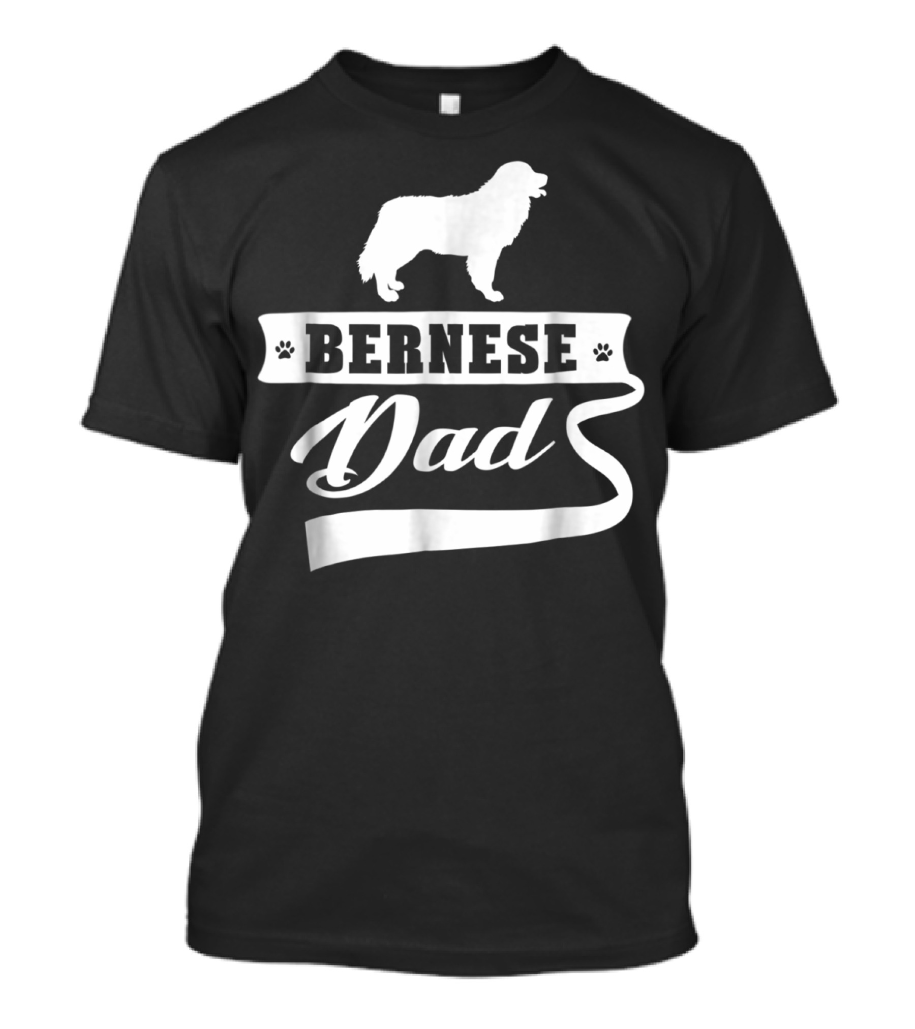 Bernese Dad Mens Dog Animal Lover T-Shirt
