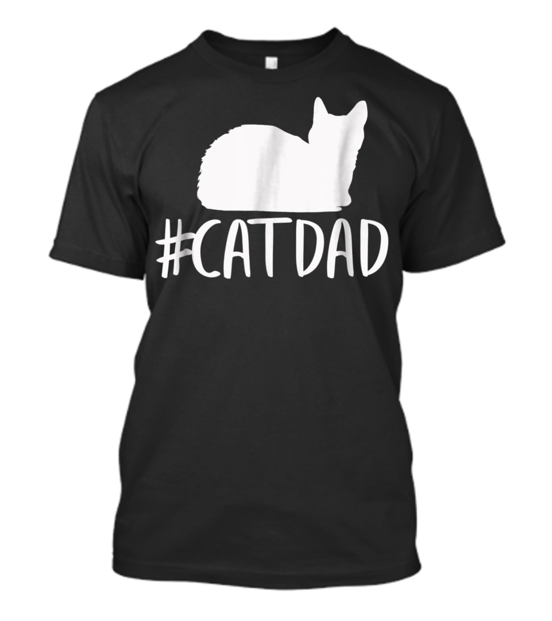 CatDad Funny Hashtag Cat Dad T-Shirt