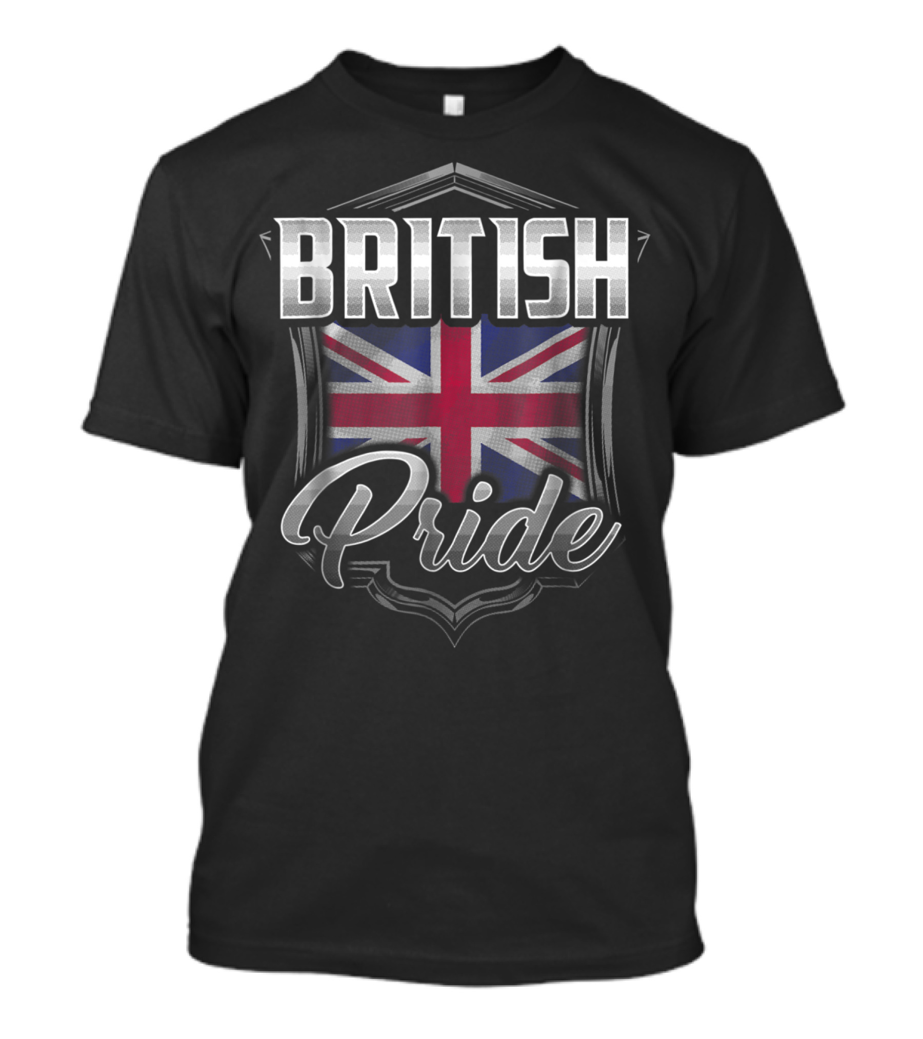 British Pride UK Flag Heritage Dad Family Roots T-Shirt