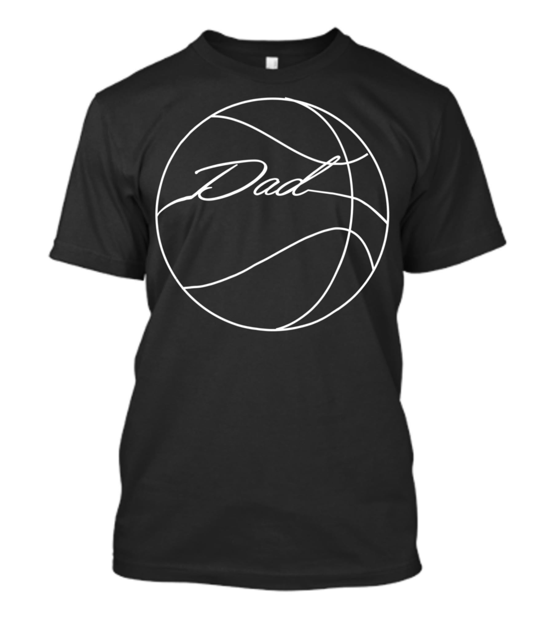 Dad Basketball Daddy Fun T-Shirt