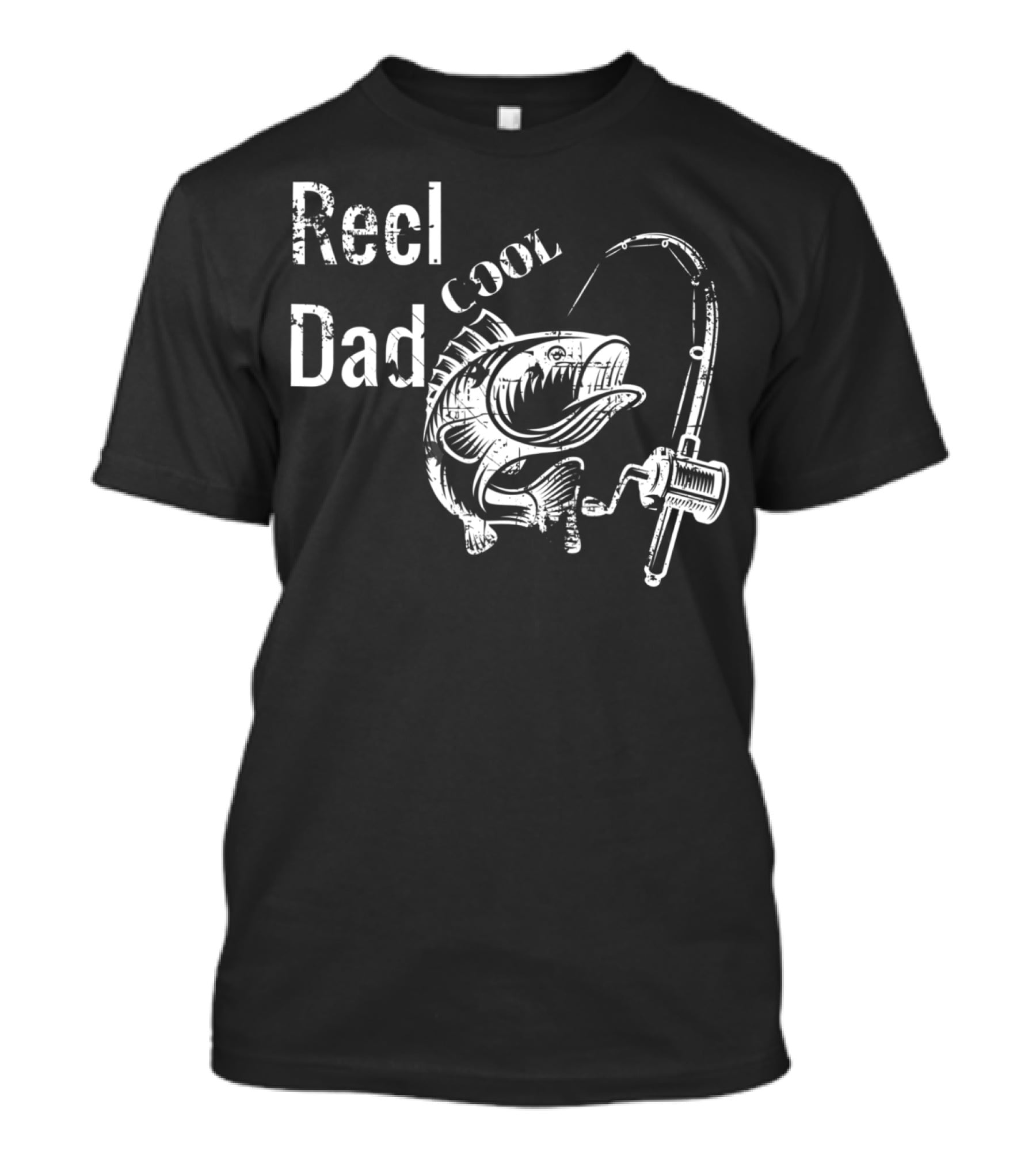 Reel Cool Dad Fishing Papa Tee28 T-Shirt