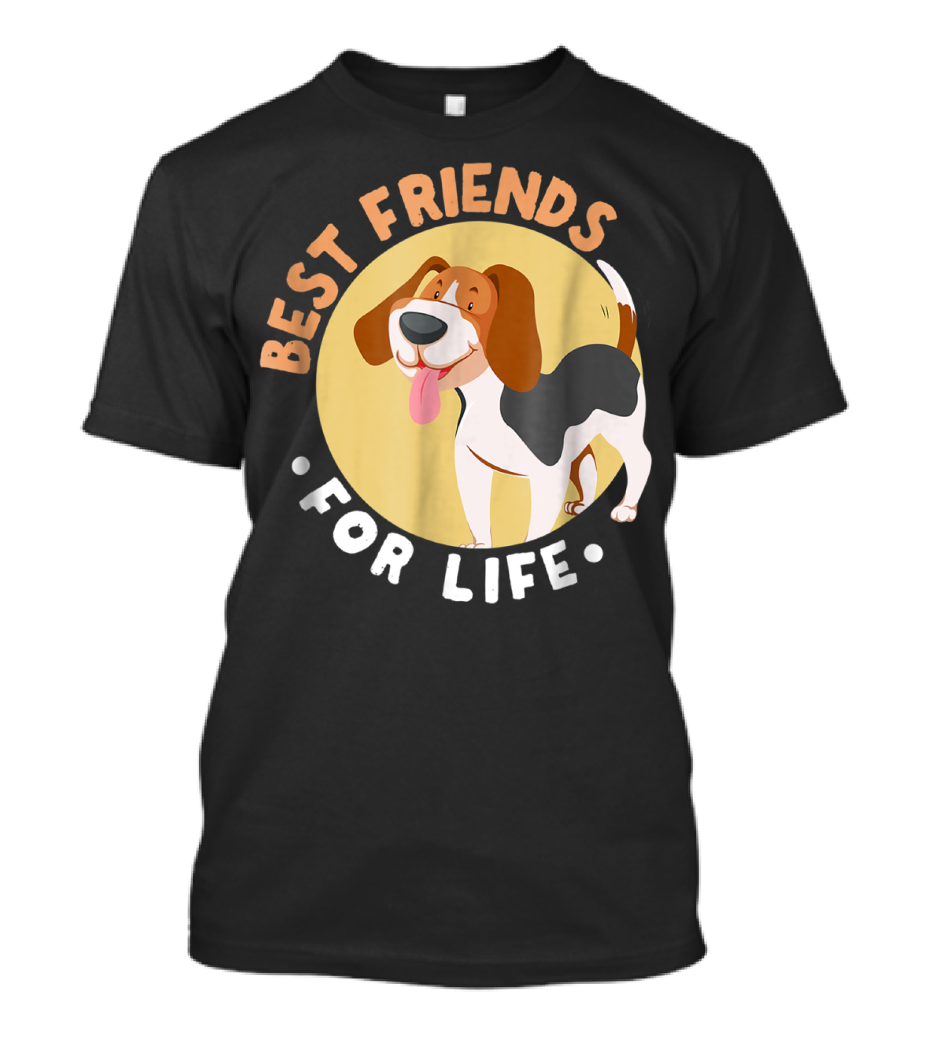 Best Friends For Life Beagle Dad Funny T-Shirt