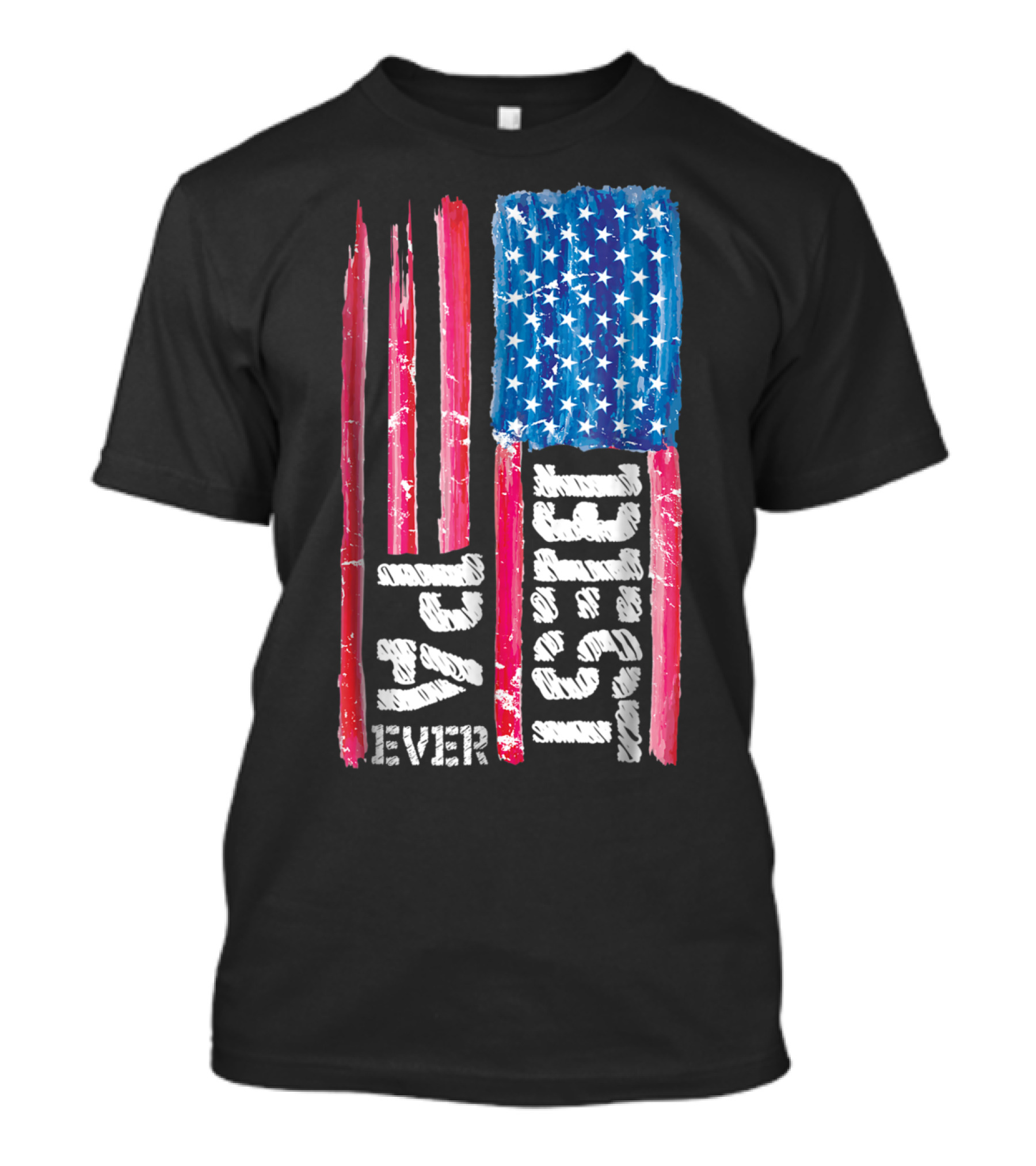 Best Pa Ever Distressed American Flag 93 T-Shirt
