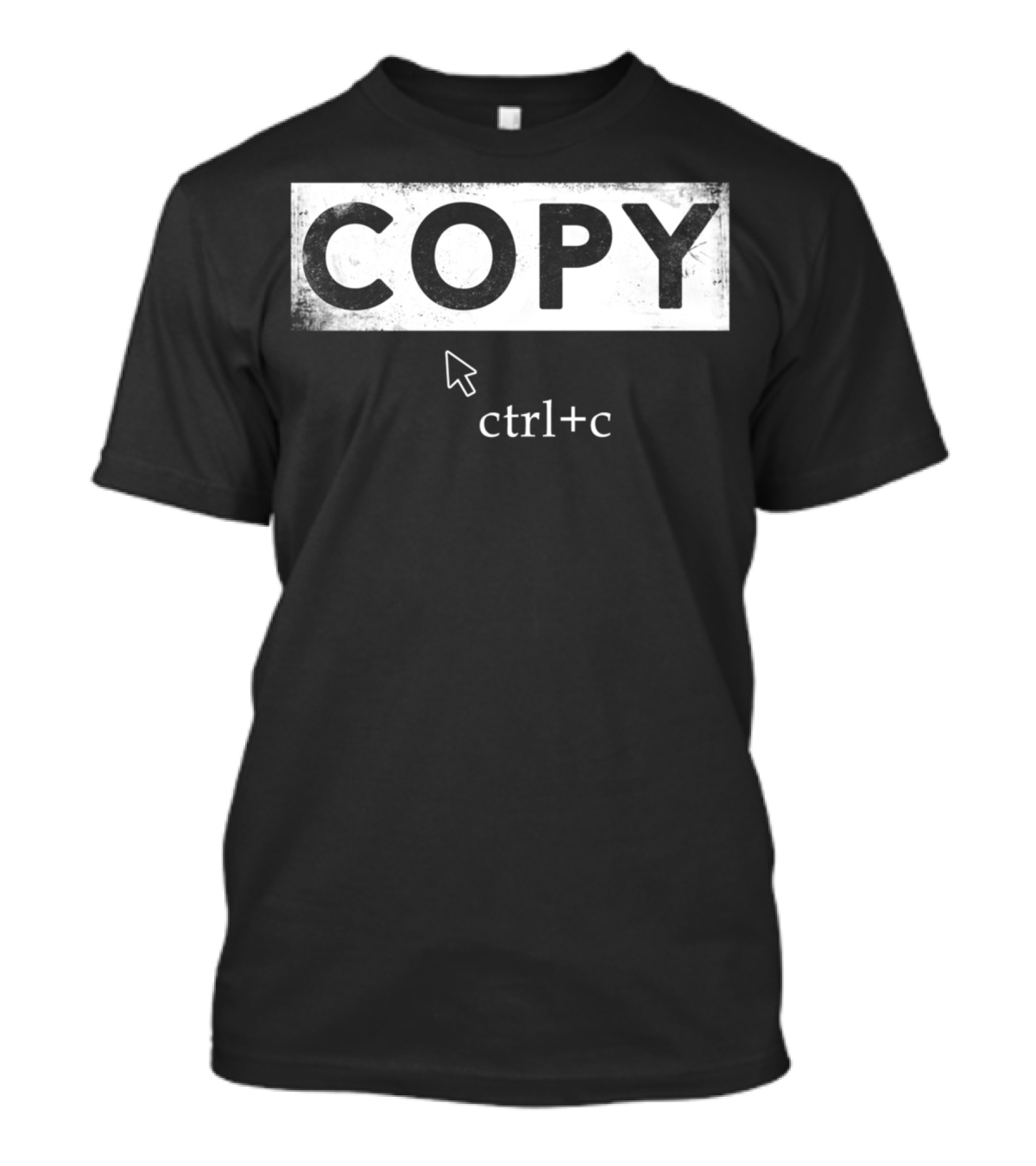 Copy Ctrl+C Dad And Son Keyboard Shortcut T-Shirt