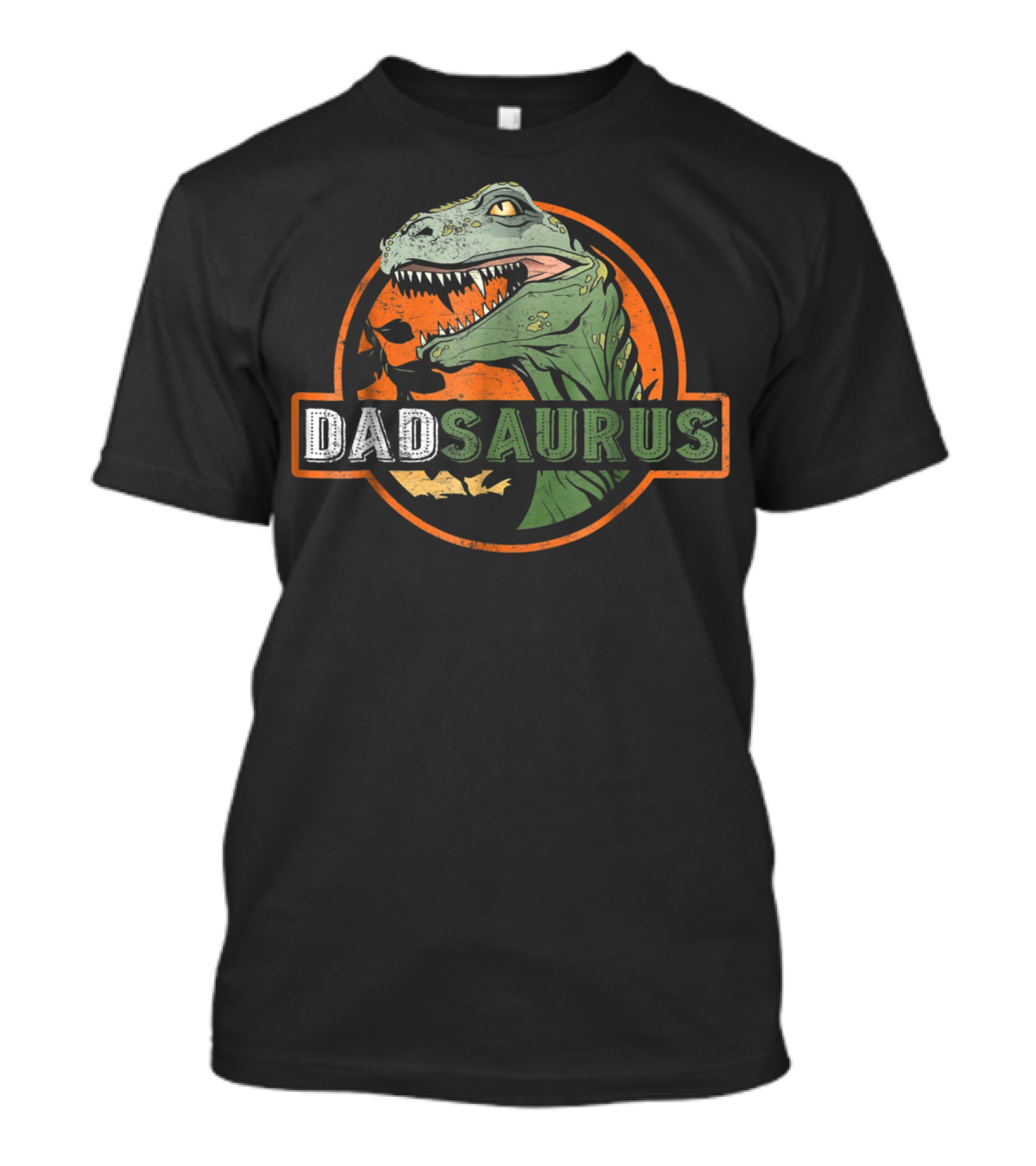 Dadsaurus Funny Rex Dad Saurus Dinosaur Men69 Jurassic Park T-Shirt