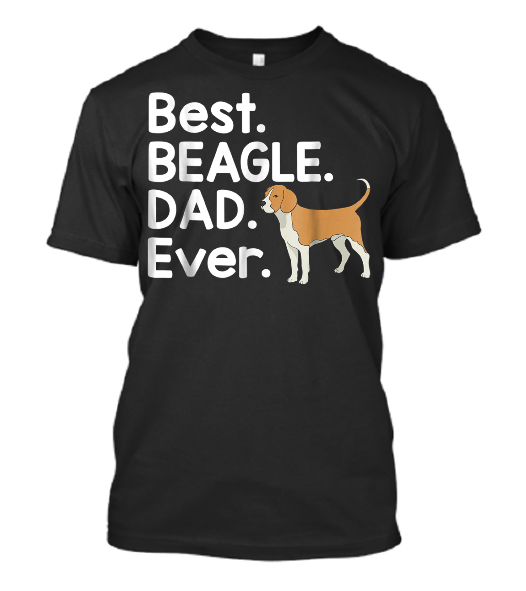 Best Beagle Dad Ever Pet Dog Lover Dad Ever T-Shirt