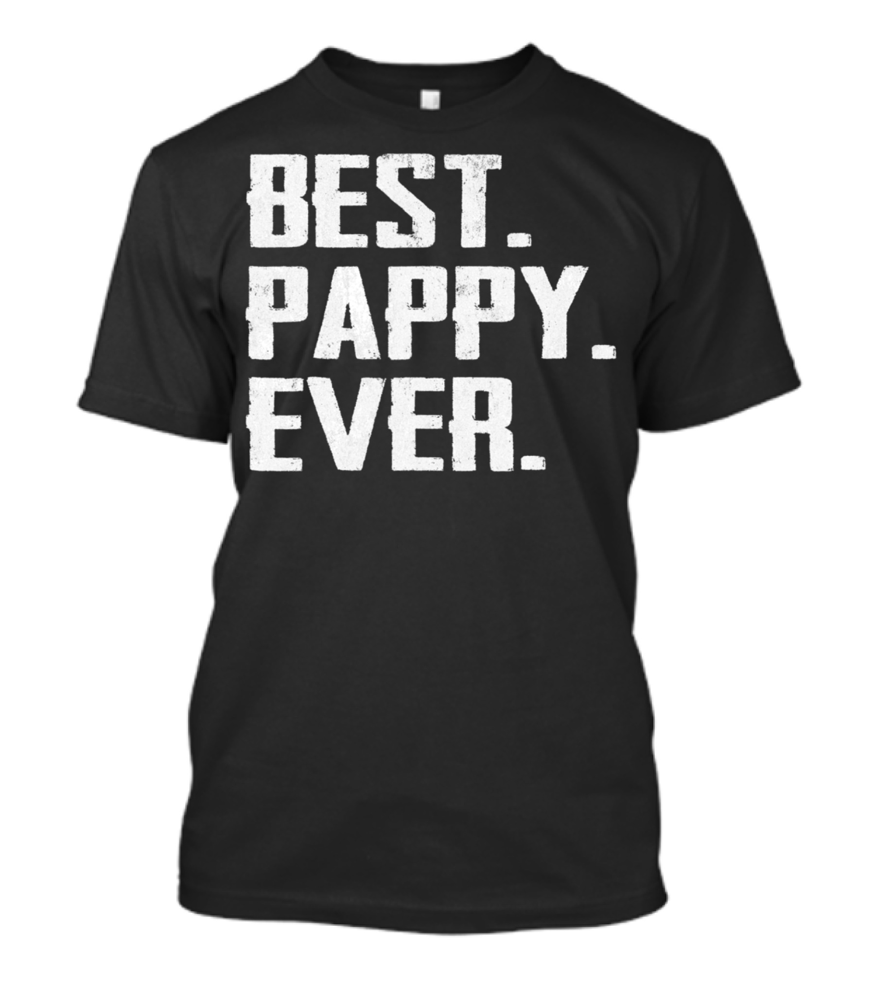 Best Pappy Ever Birthday Men Dad47 Three Words T-Shirt