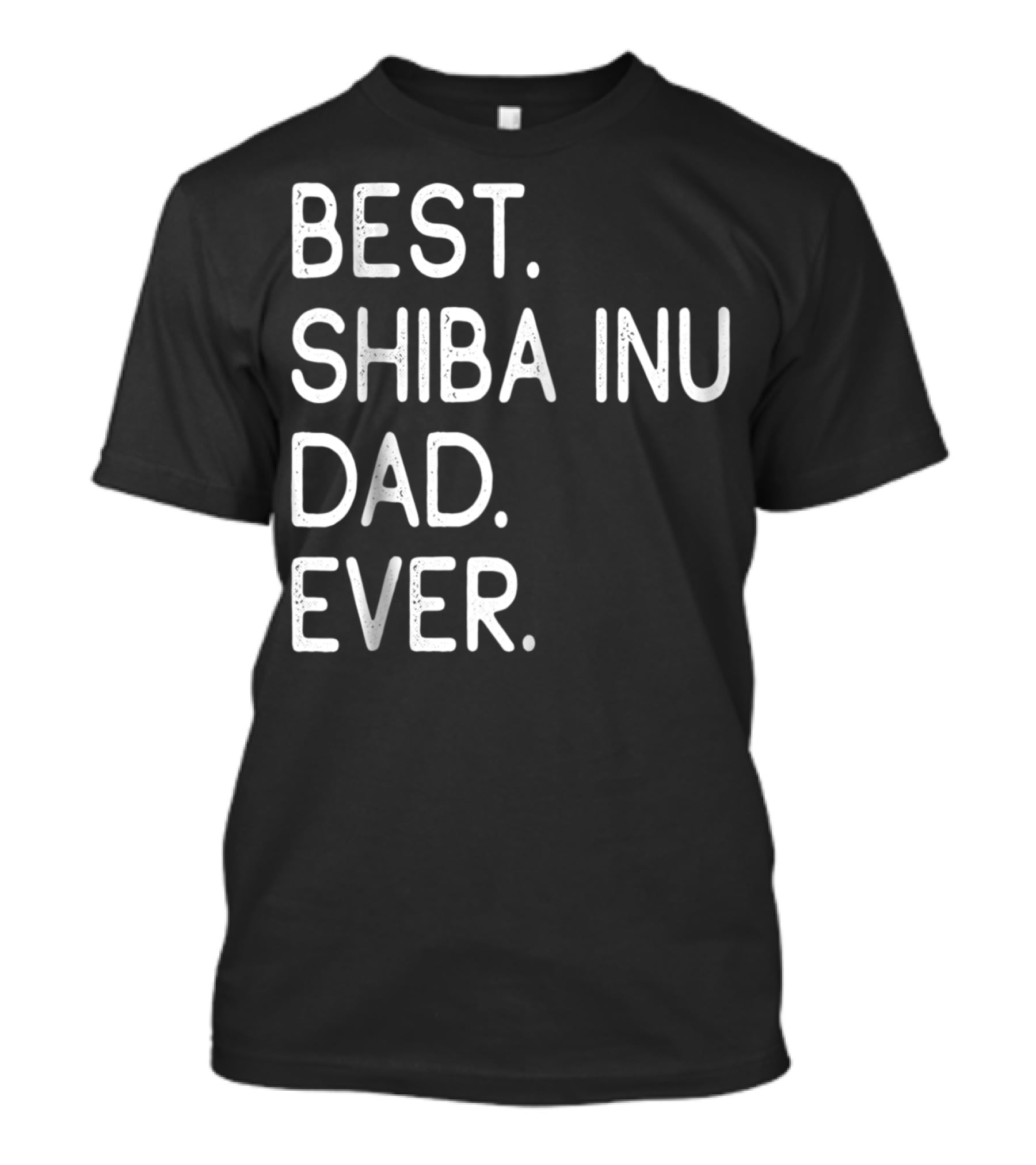 Best Shiba Inu Dad Ever Proud Master Lover Holidays50 T-Shirt