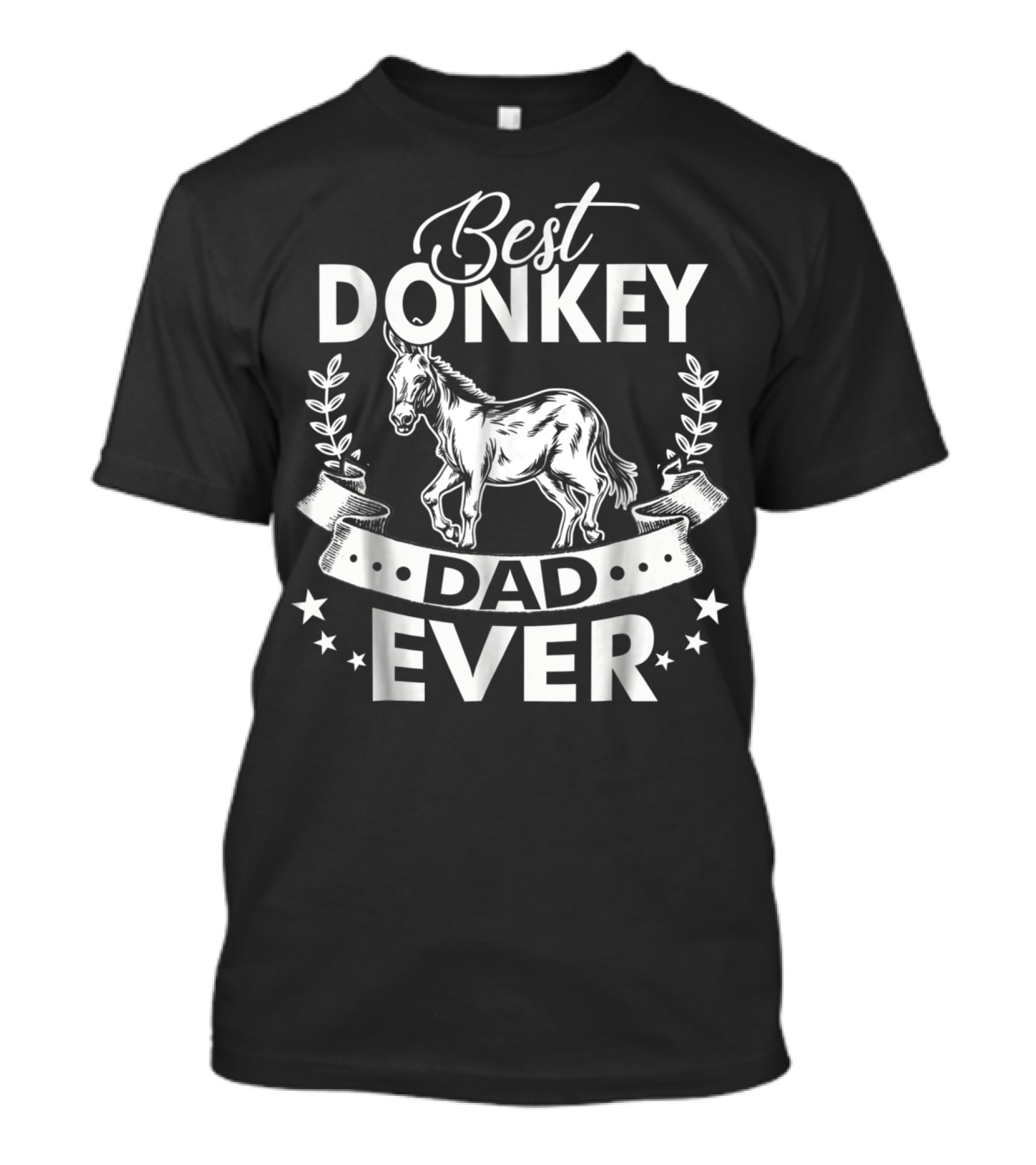 Best Donkey Dad Ever T-Shirt