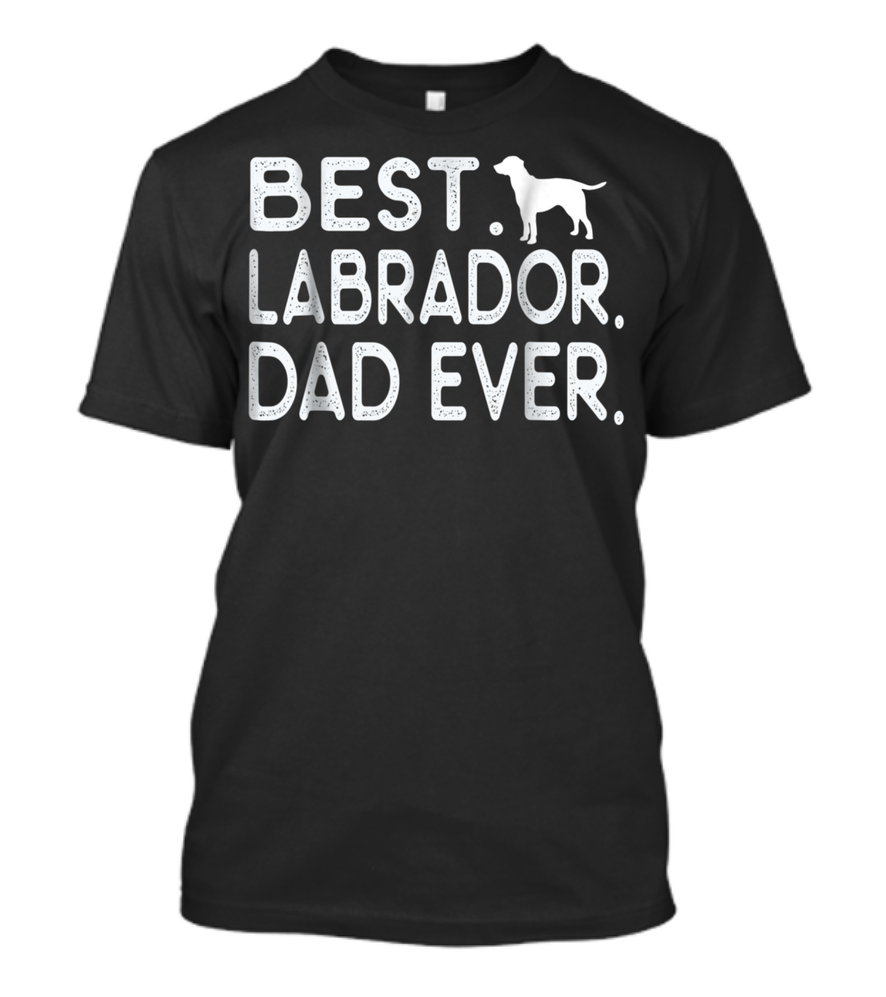 Best Labrador Dad Ever Best Dad Labrador Dog T-Shirt
