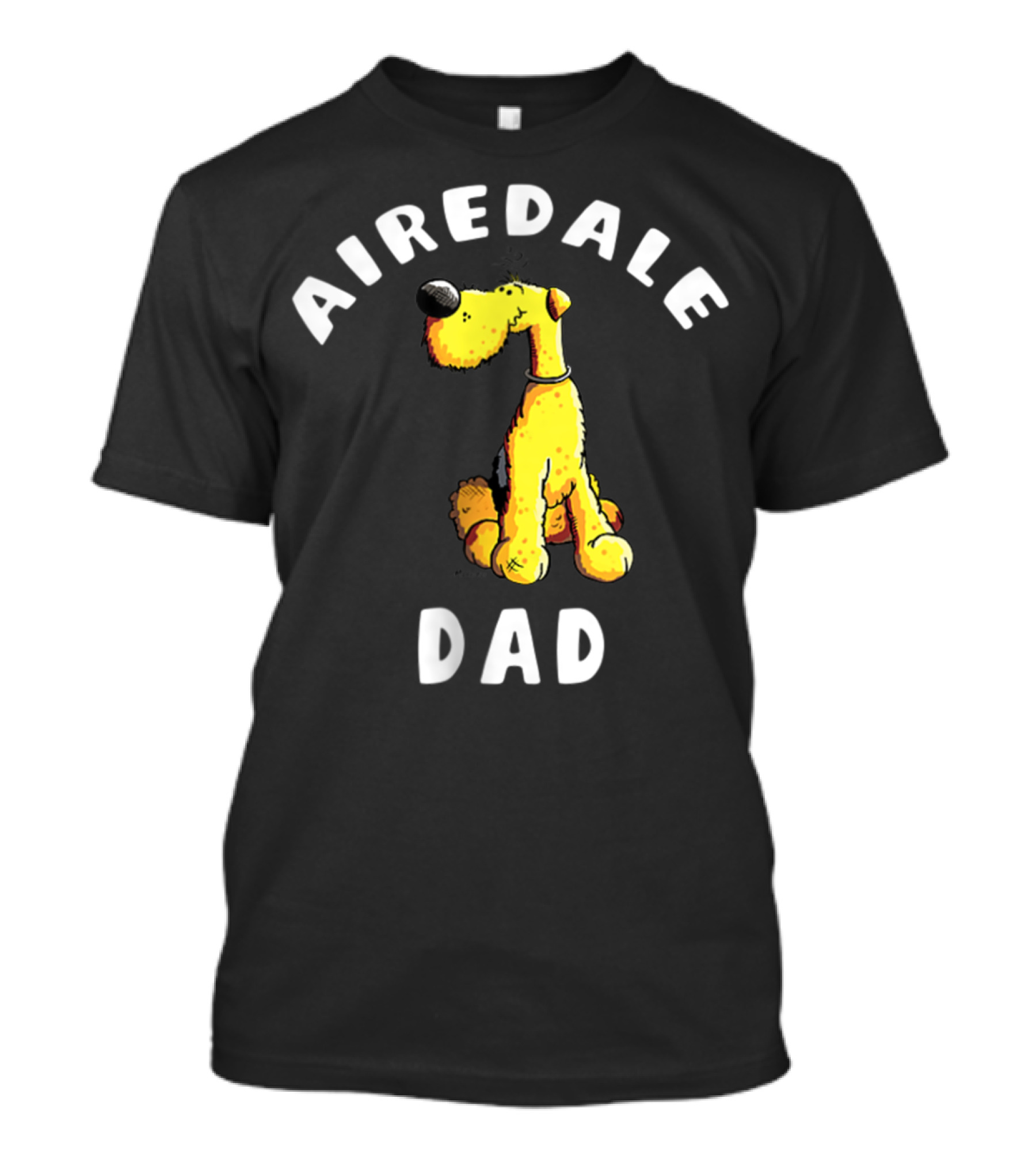 Airedale Terrier Dad T-Shirt