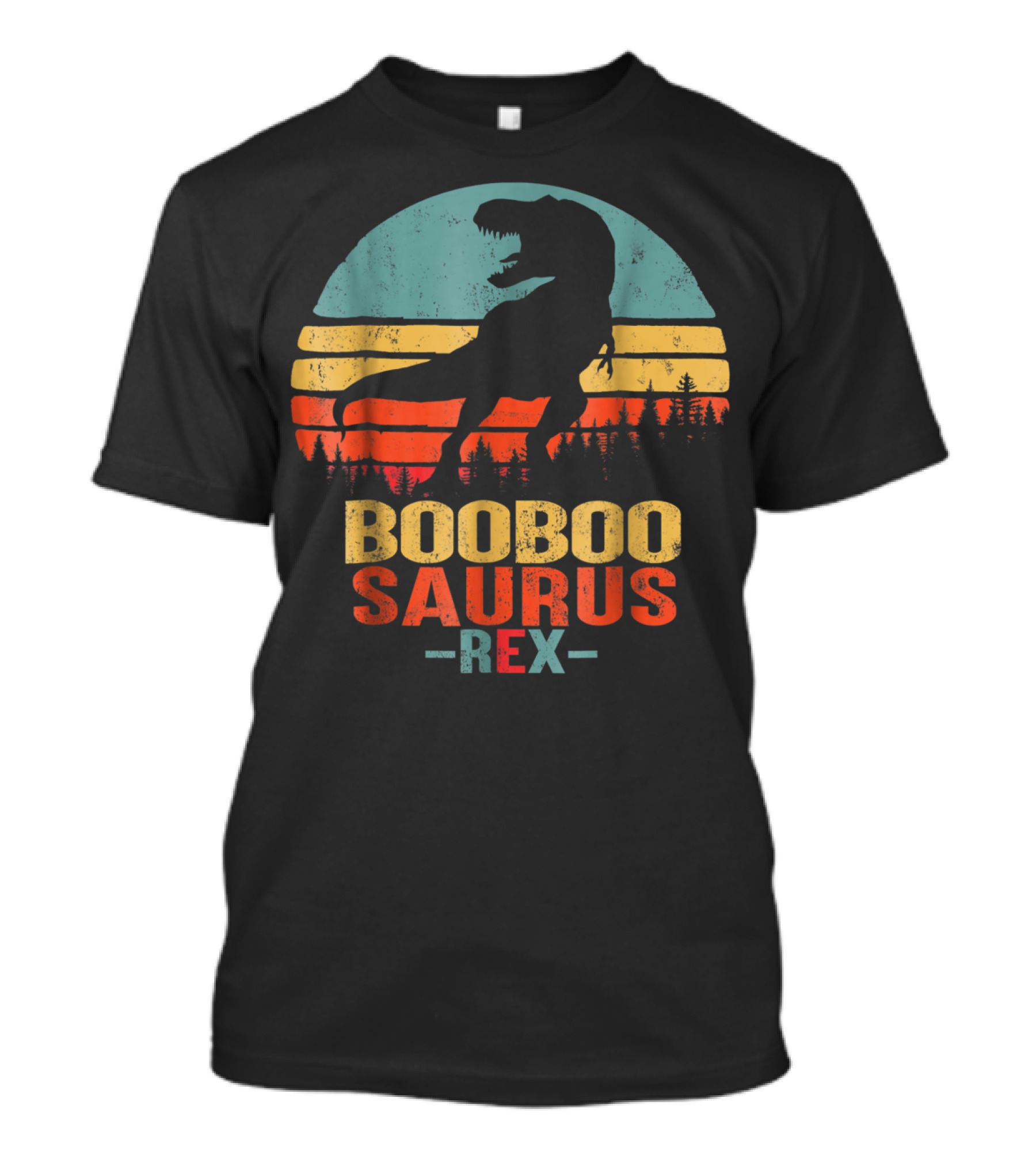 Booboosaurus Saurus Rex Dinosaur Sunset T-Shirt