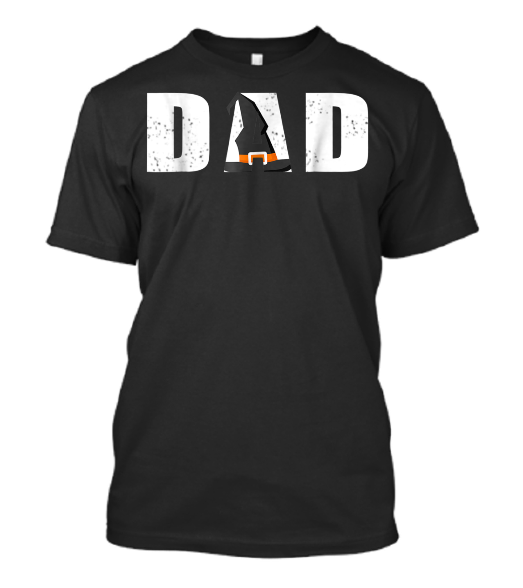 Dad Halloween Witch Hat Family T-Shirt