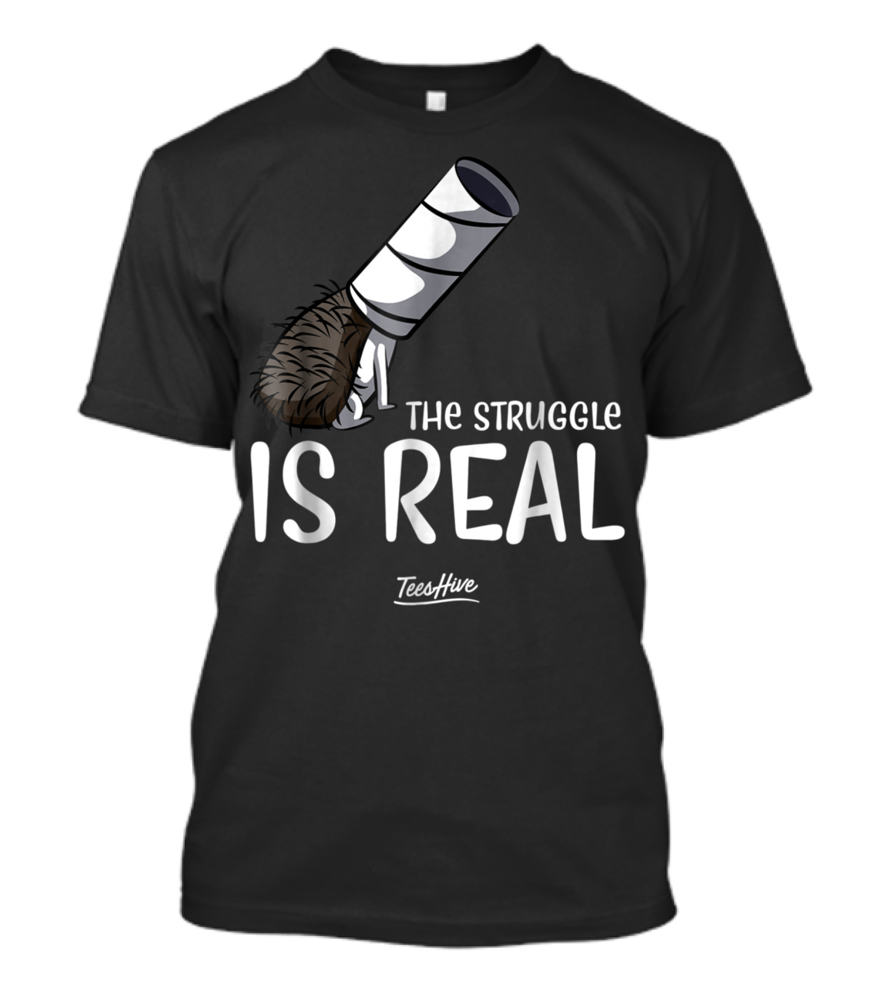 The Struggle Is Real Hedgehog TeesHive Funny Lover 15 T-Shirt