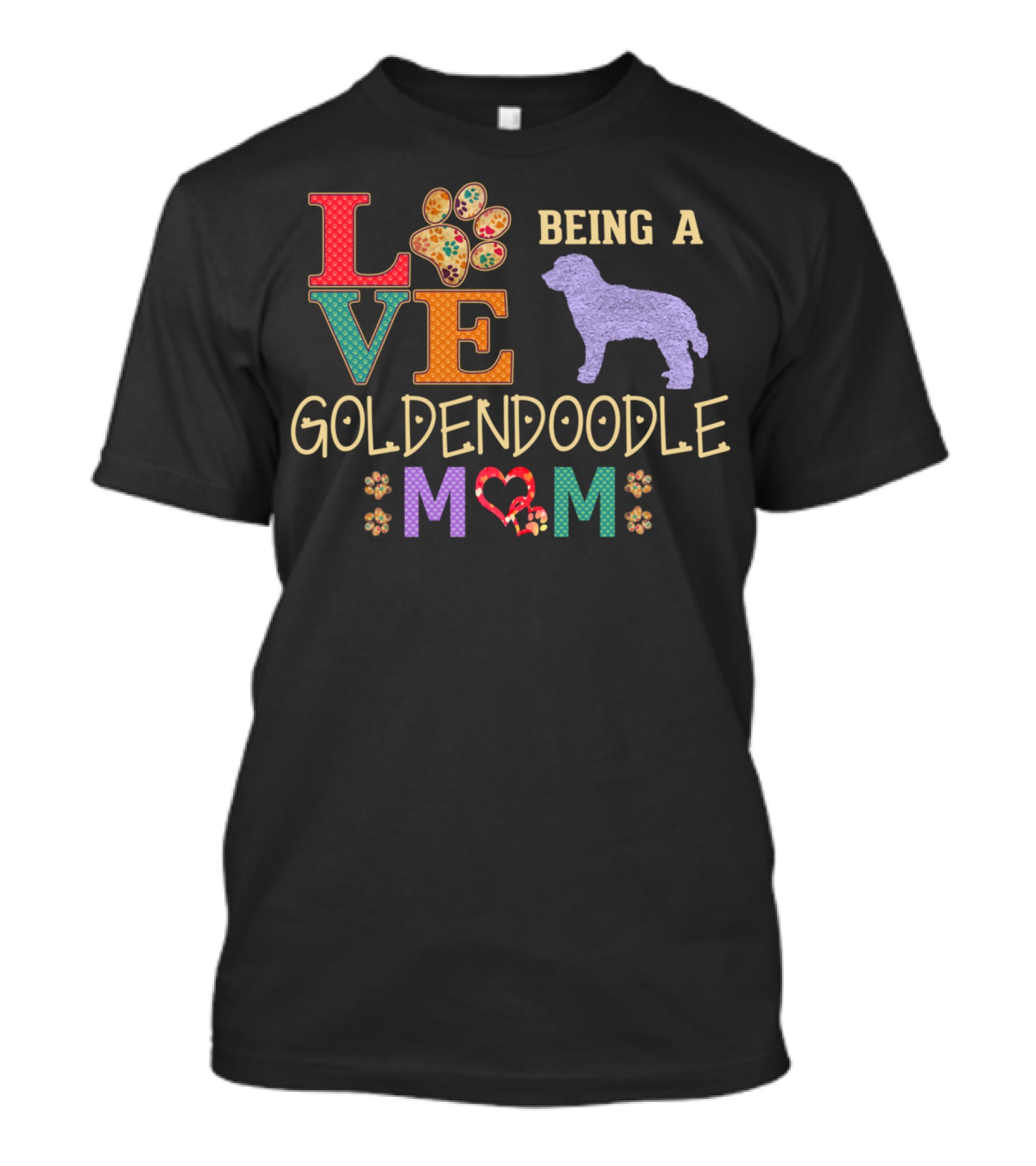 Love Being A Goldendoodle Mom T-Shirt