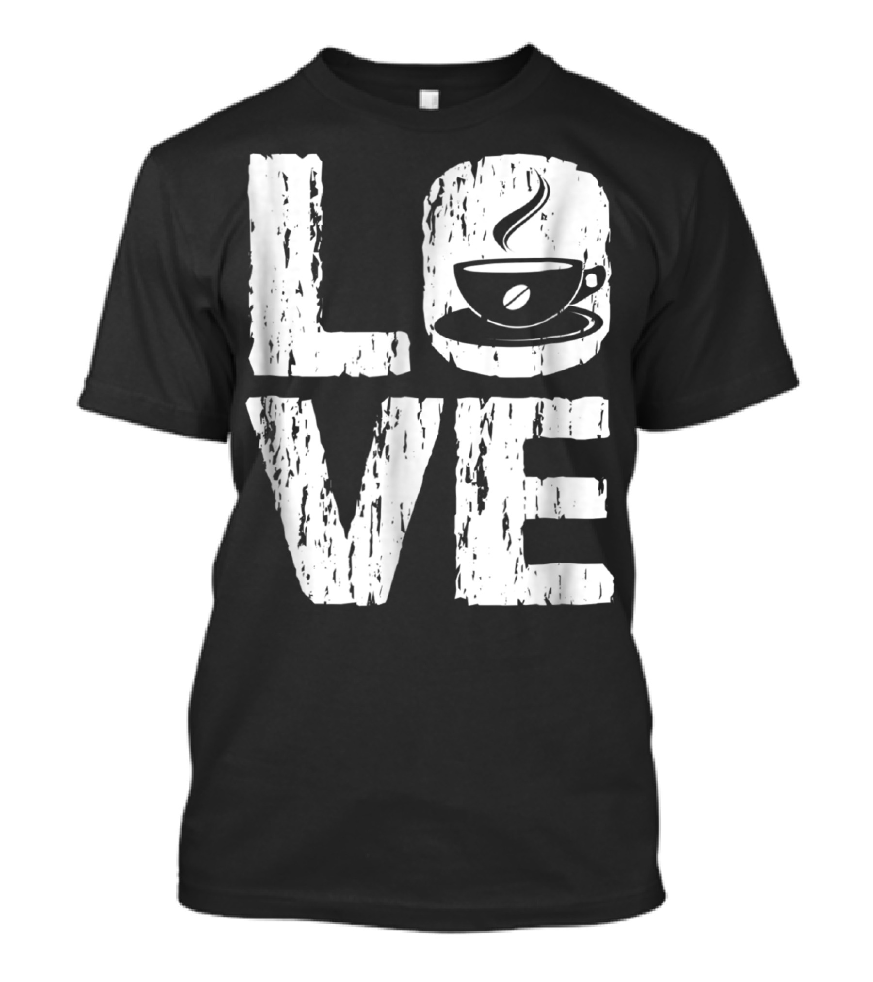 Love Coffee Funny Caffeine Lover T-Shirt