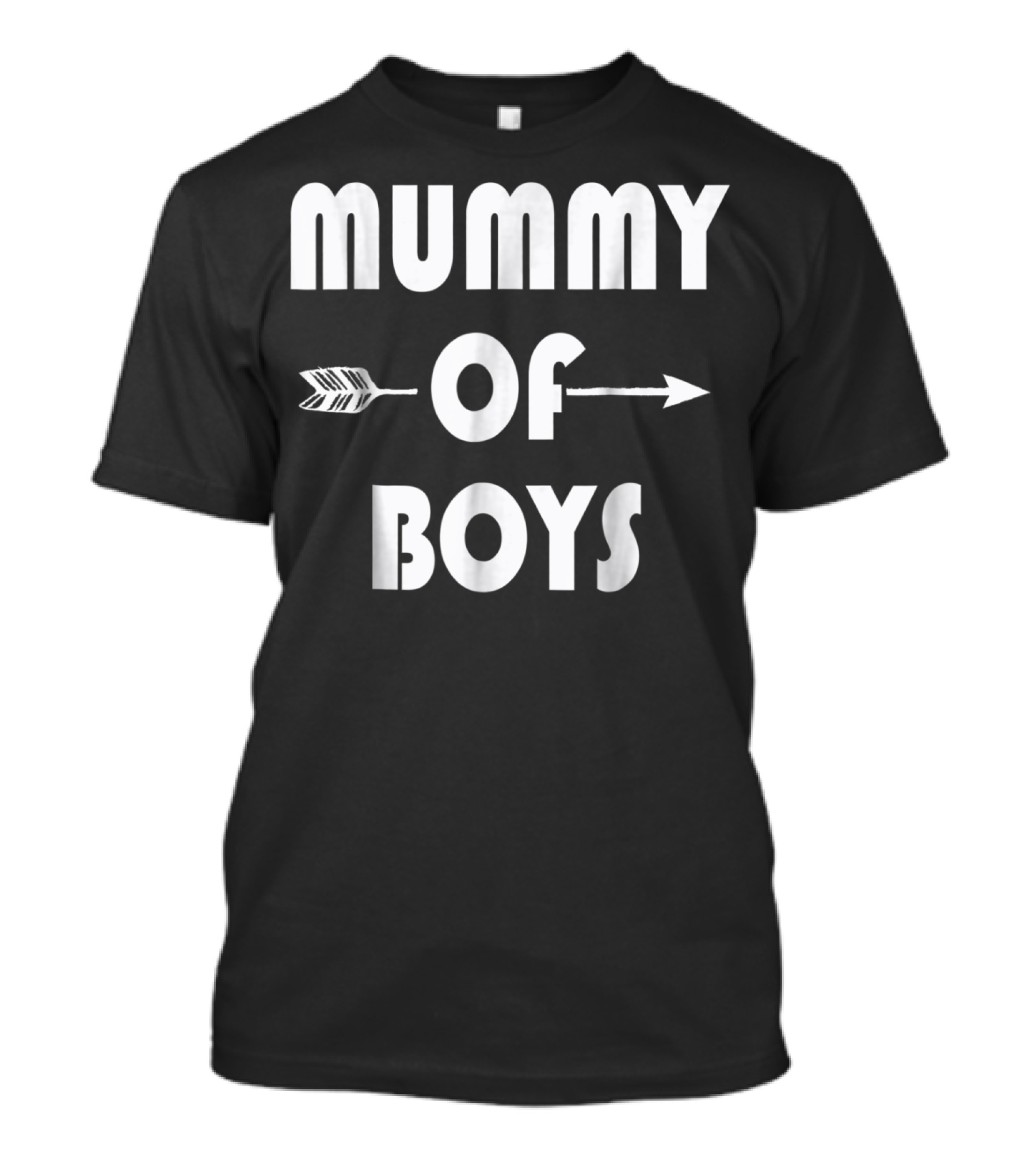 Mummy Of Boys Arrow Motif T-Shirt