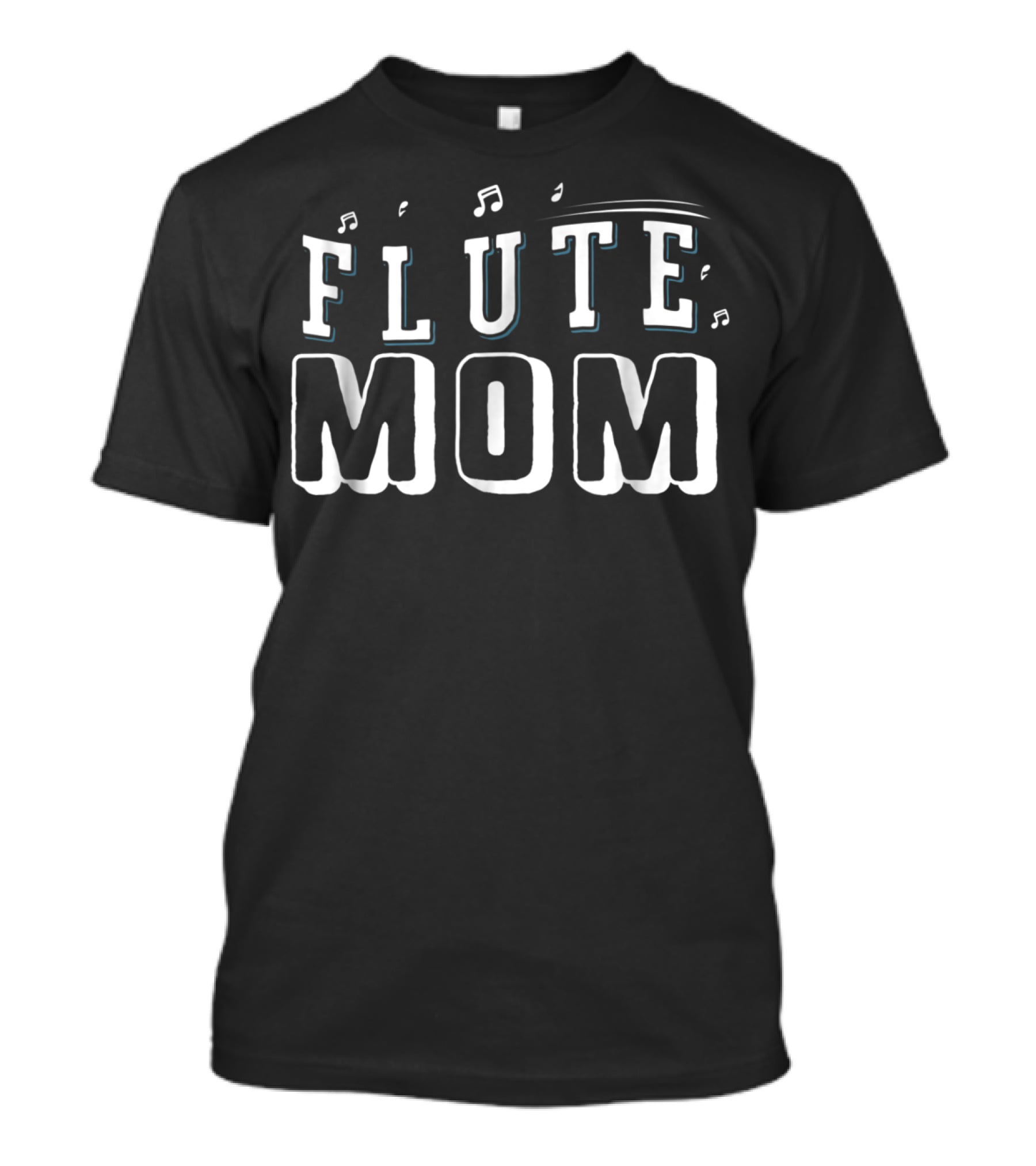 Flute Mom Funny Marching Band Woodwind Music Pride85 T-Shirt