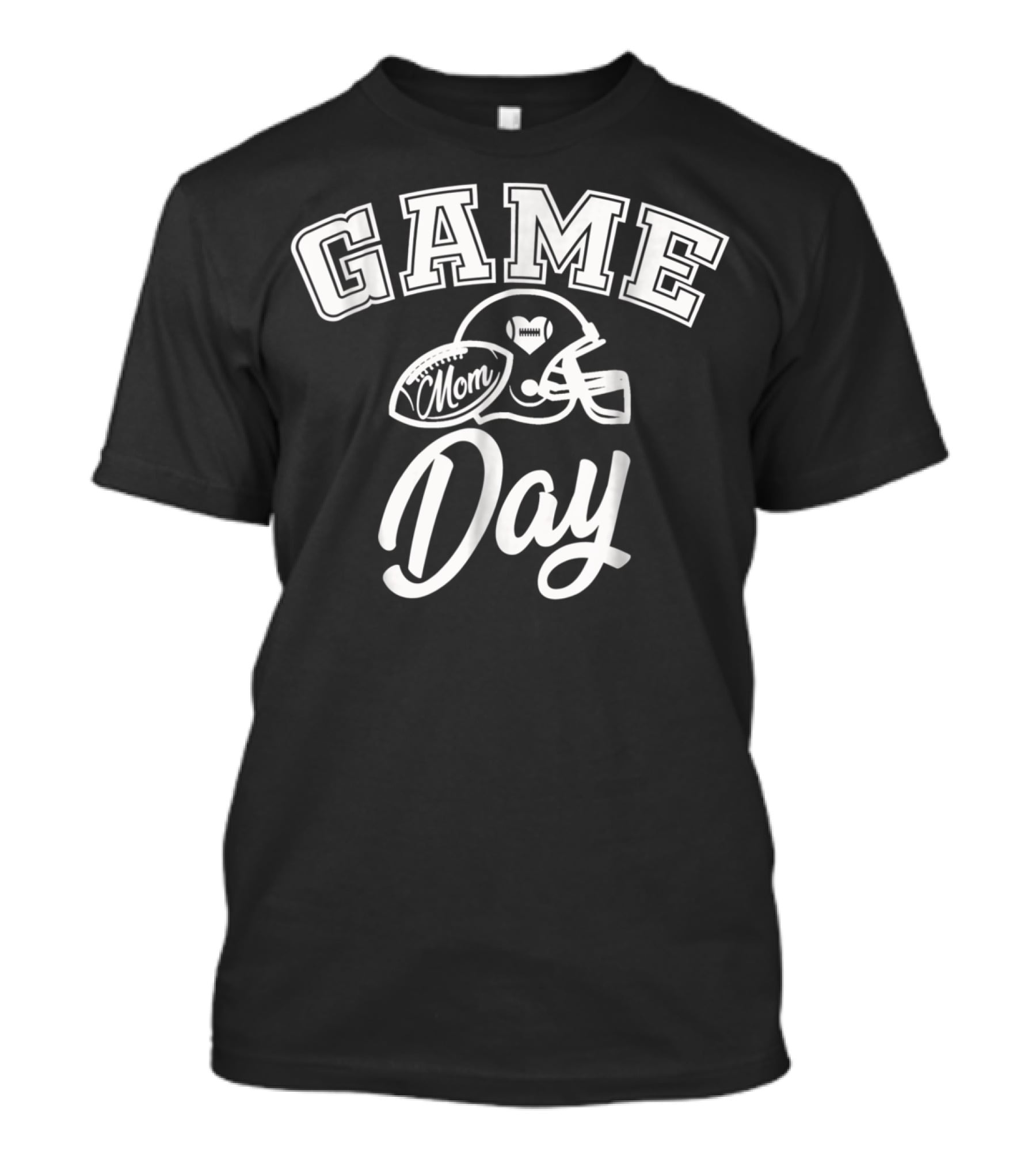 GAME DAY MOM FOOTBALL HELMET DAY T-Shirt