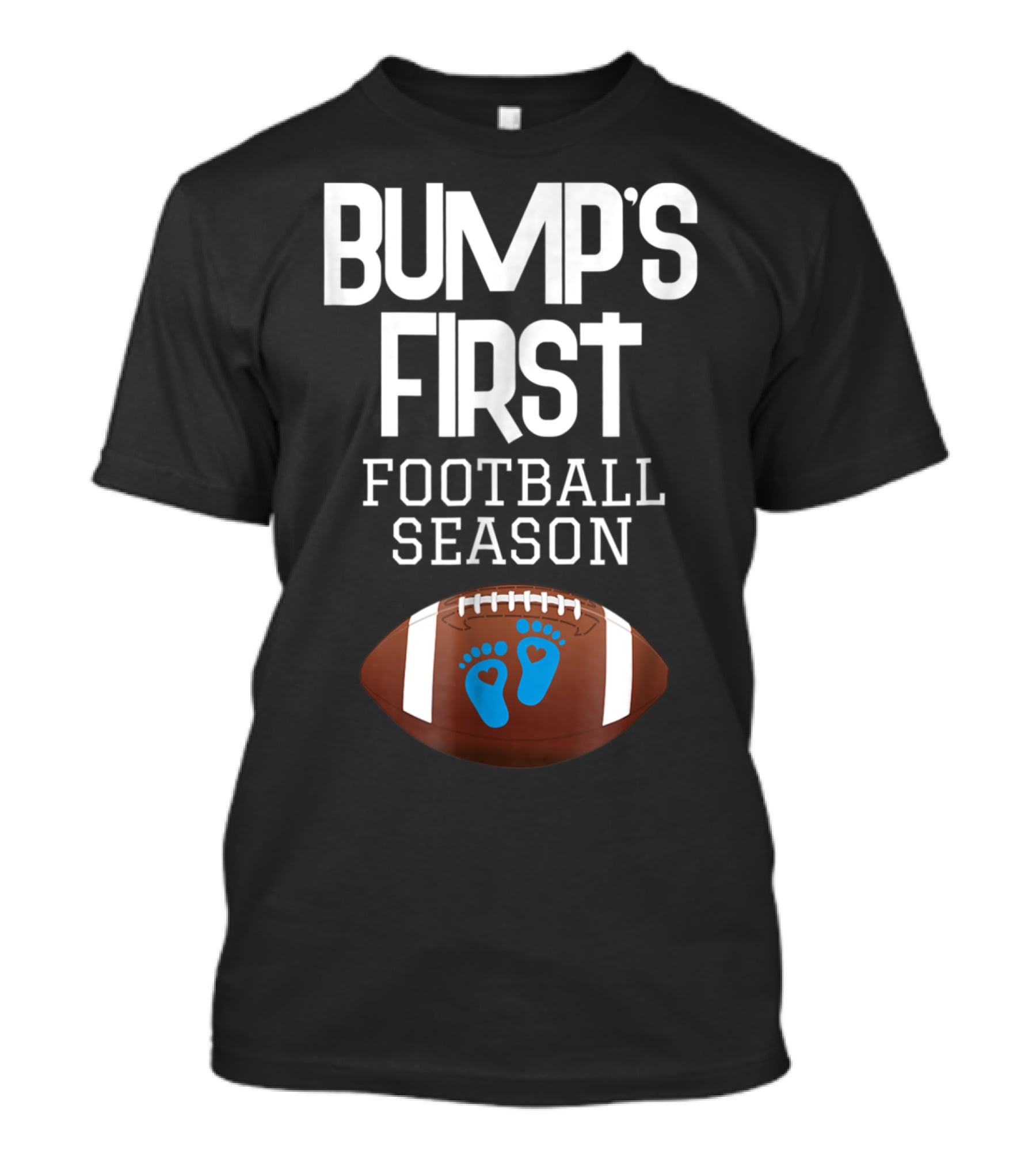Bump's First Football Season New Mom To Be T-Shirt