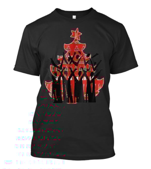 Christmas Tree Choir Holiday Music Carols T-Shirt