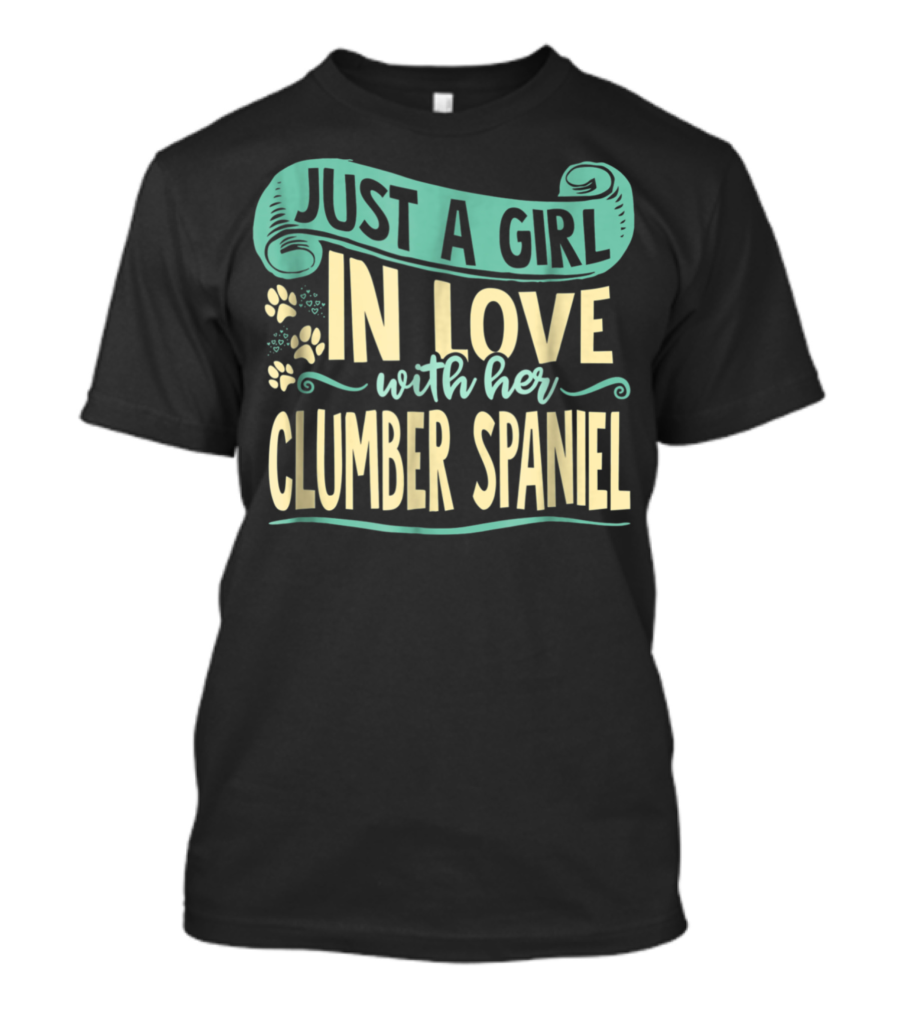 Just A Girl In Love With Her Clumber Spaniel T-Shirt