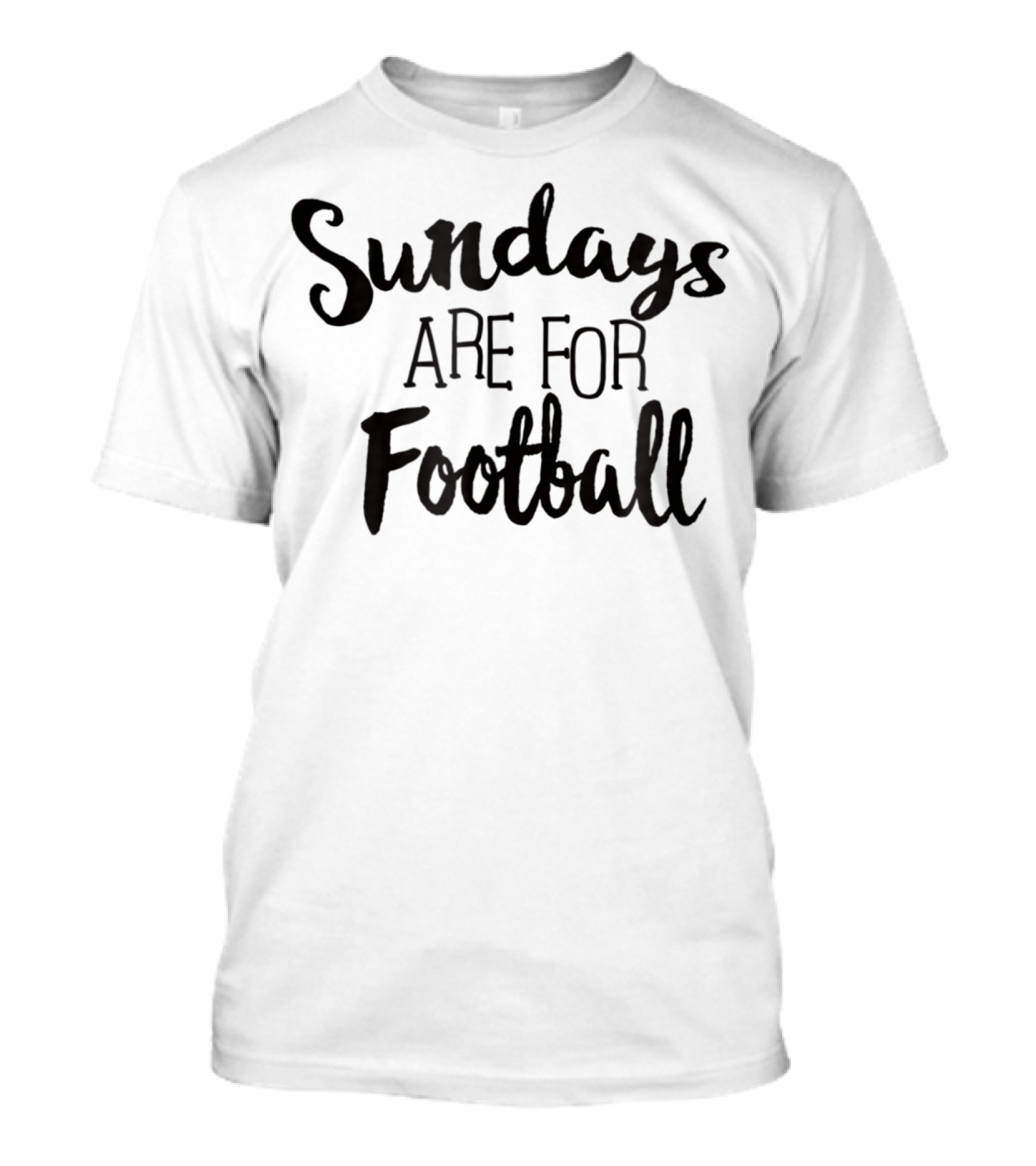 Sundays Are For Football Cute Supporters Mom And Dad T-Shirt